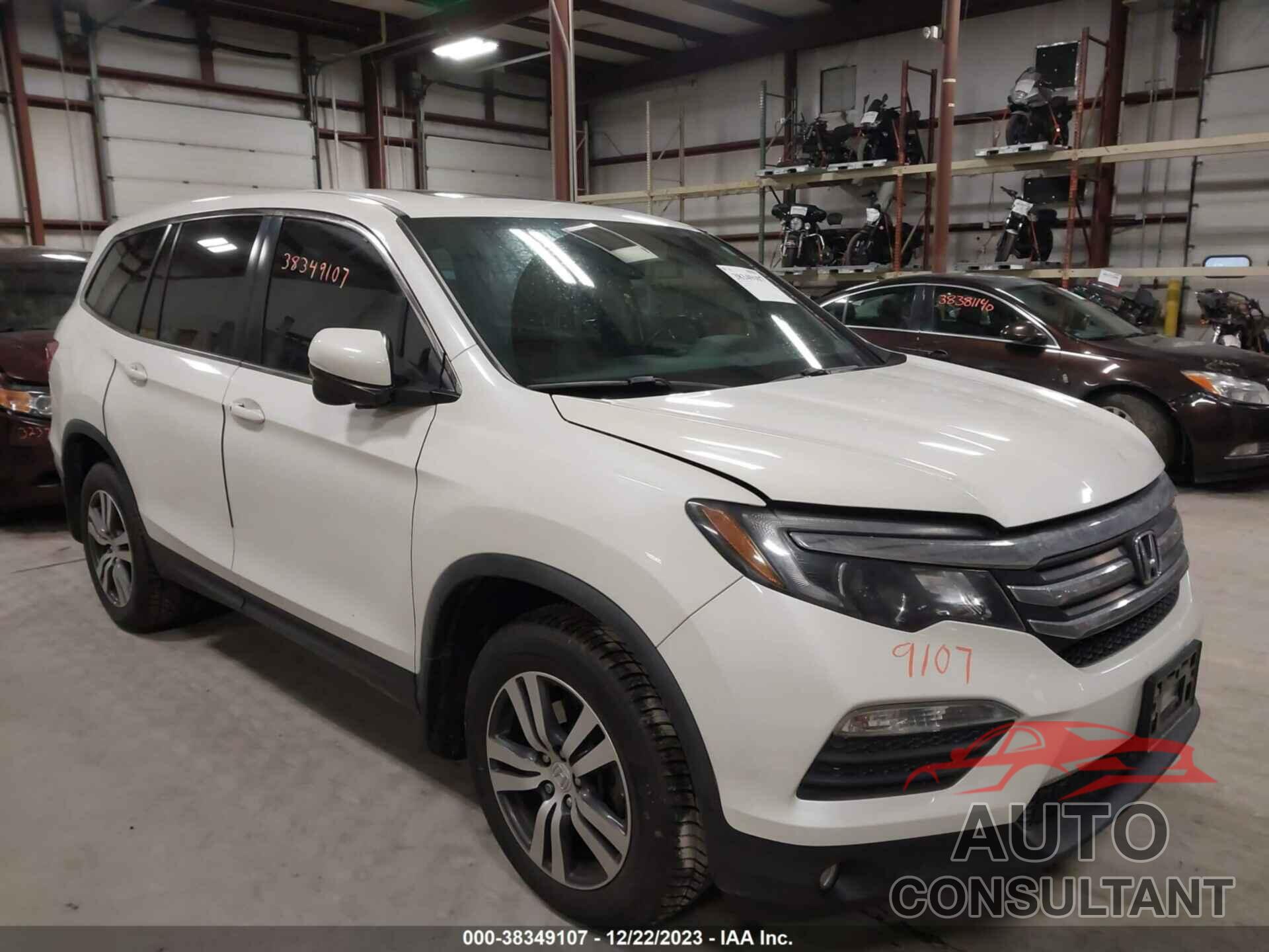 HONDA PILOT 2016 - 5FNYF6H55GB057424