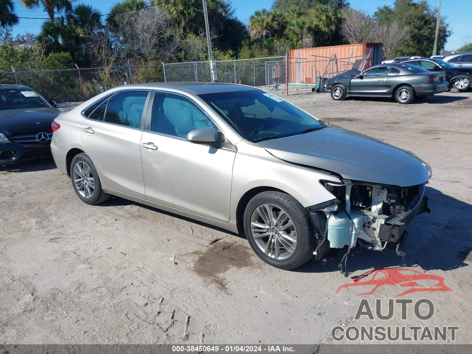 TOYOTA CAMRY 2017 - 4T1BF1FK3HU744035
