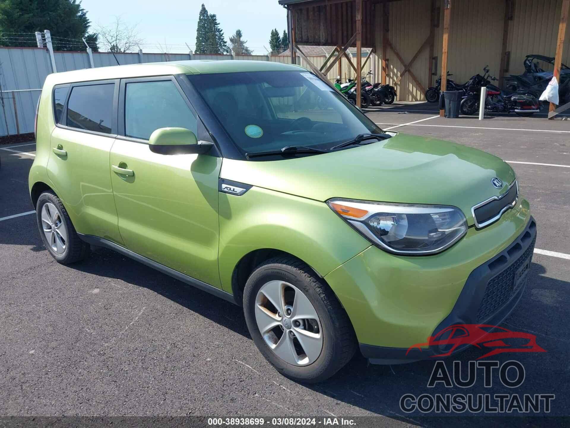 KIA SOUL 2016 - KNDJN2A27G7838366