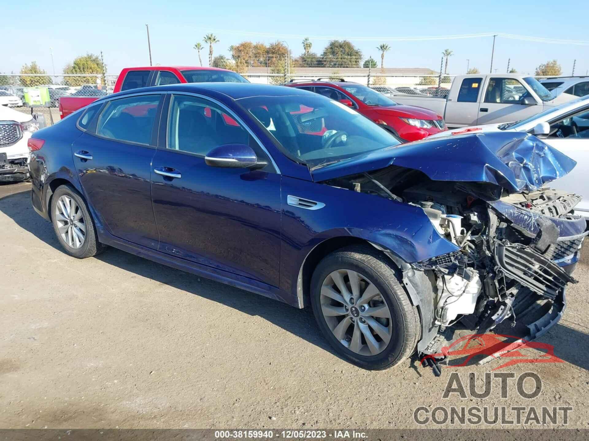 KIA OPTIMA 2018 - 5XXGT4L34JG262073