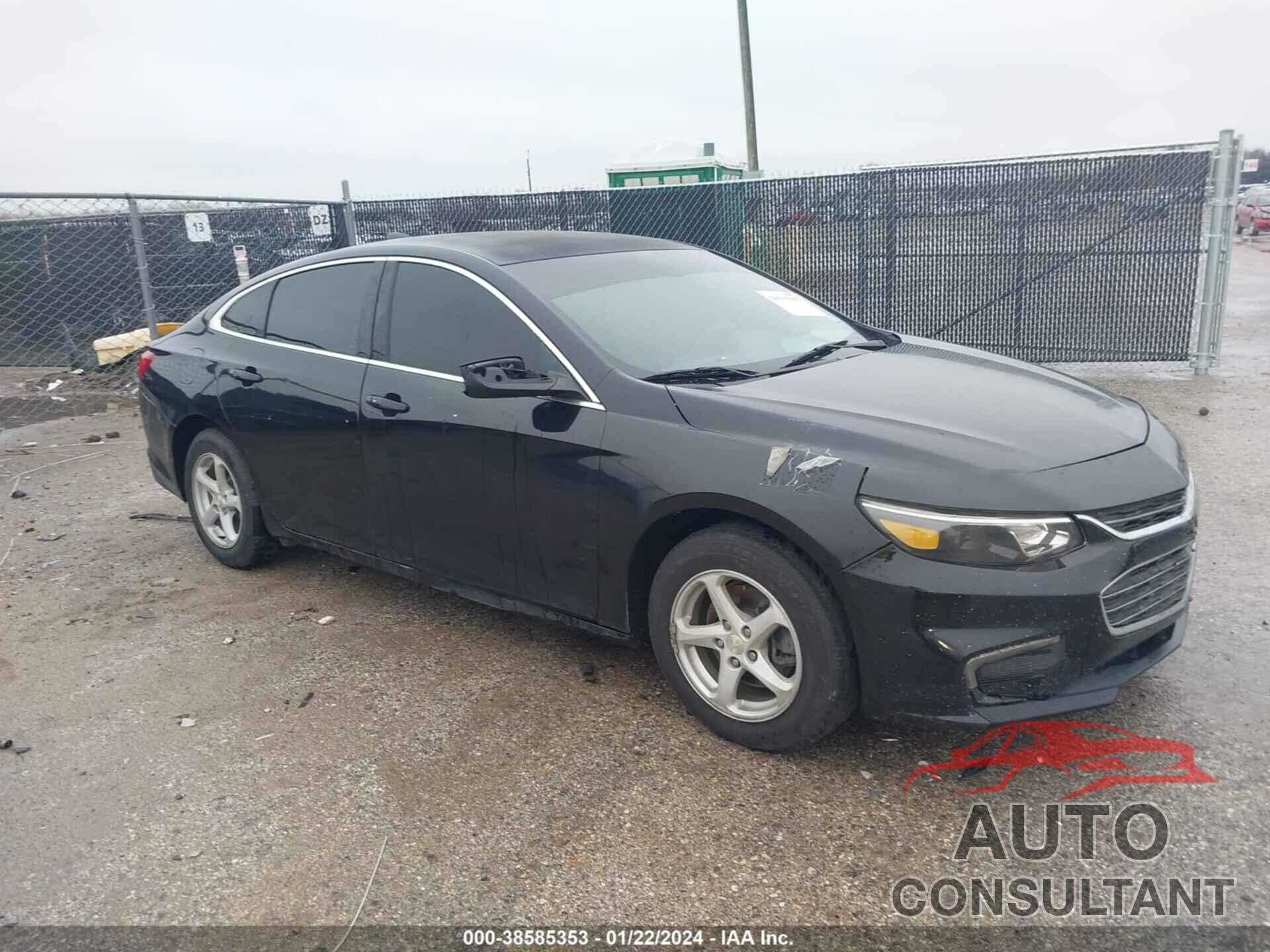 CHEVROLET MALIBU 2016 - 1G1ZB5ST5GF340380