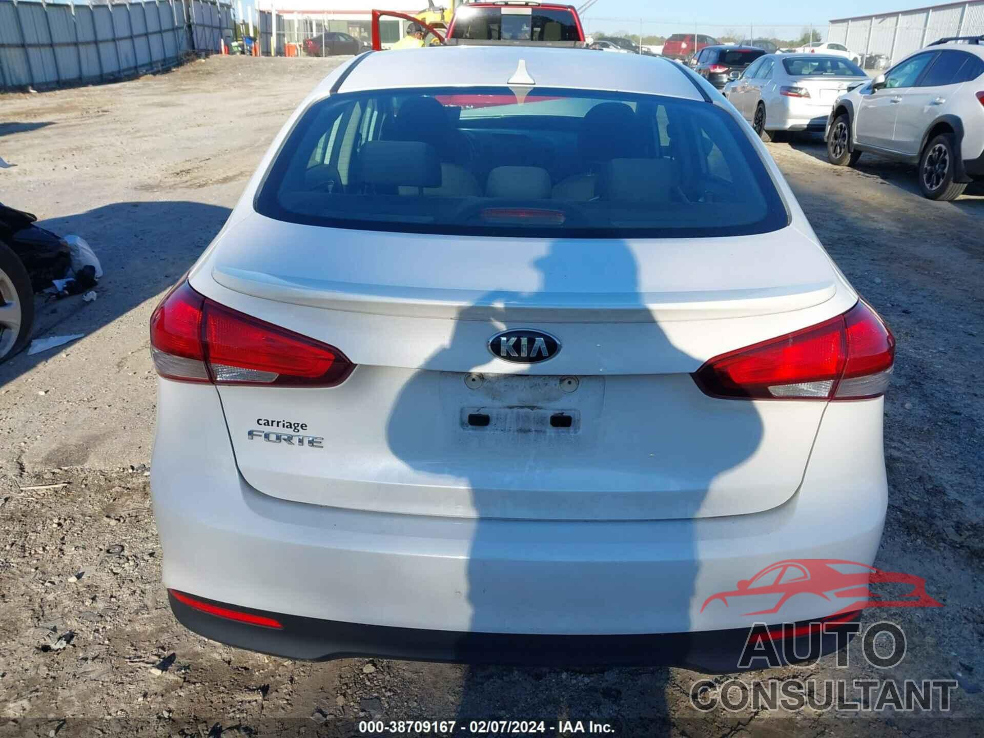 KIA FORTE 2017 - 3KPFL4A70HE150097