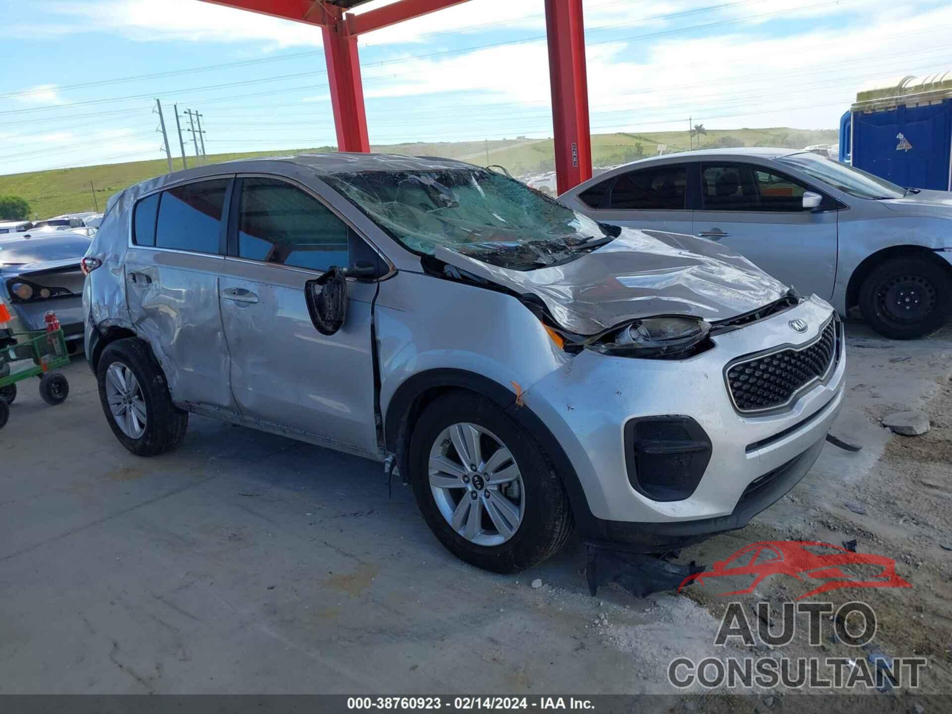 KIA SPORTAGE 2019 - KNDPM3AC8K7628038