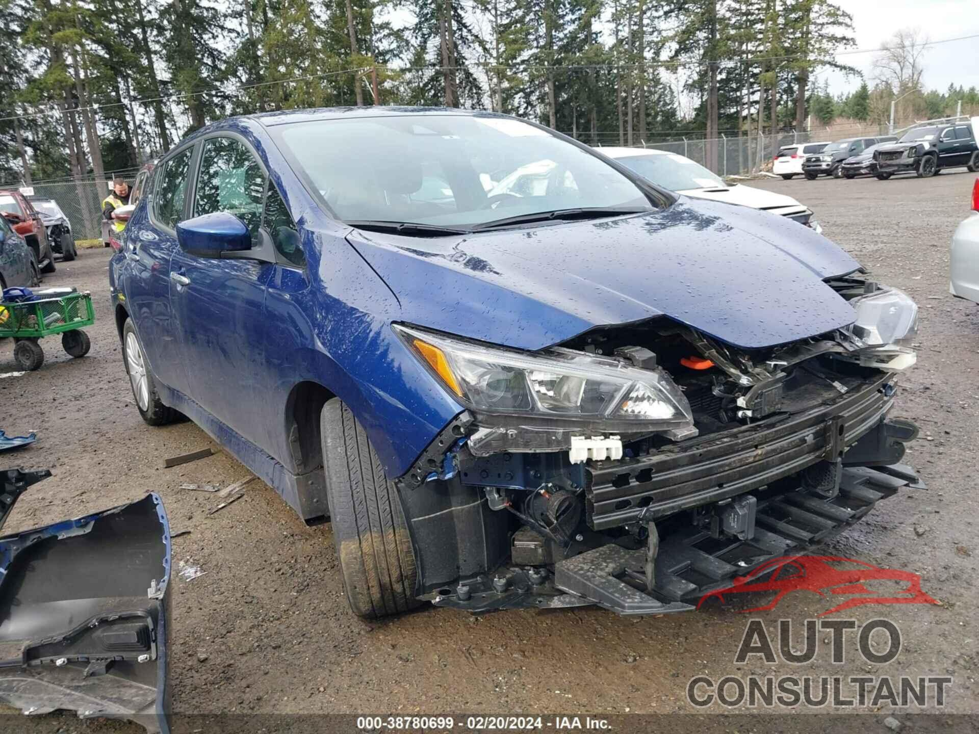 NISSAN LEAF 2022 - 1N4AZ1BV9NC558174