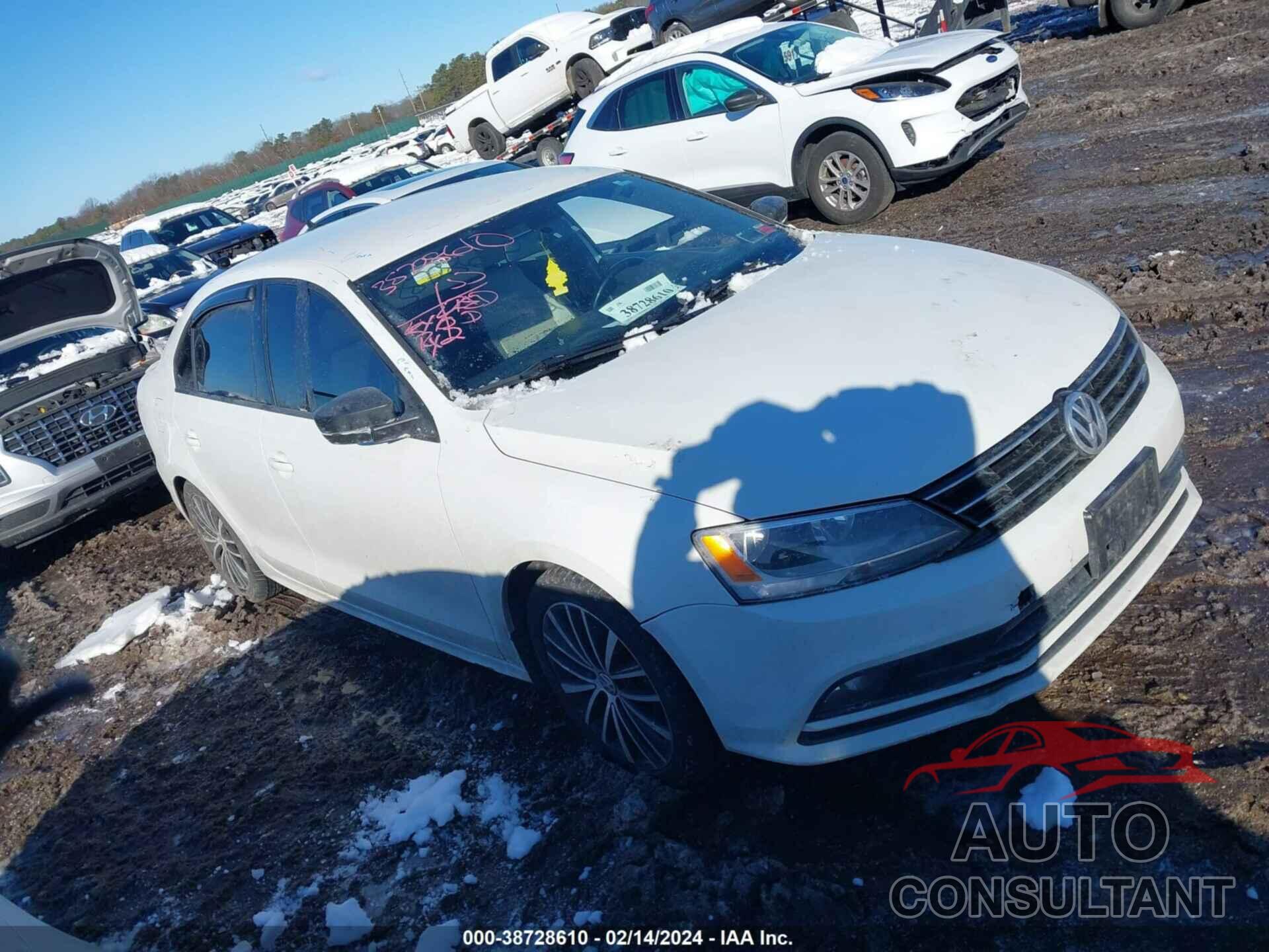 VOLKSWAGEN JETTA 2016 - 3VWD17AJ4GM385582