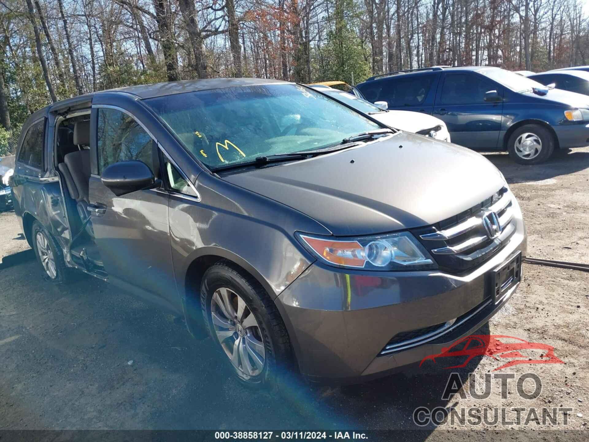 HONDA ODYSSEY 2016 - 5FNRL5H34GB016465