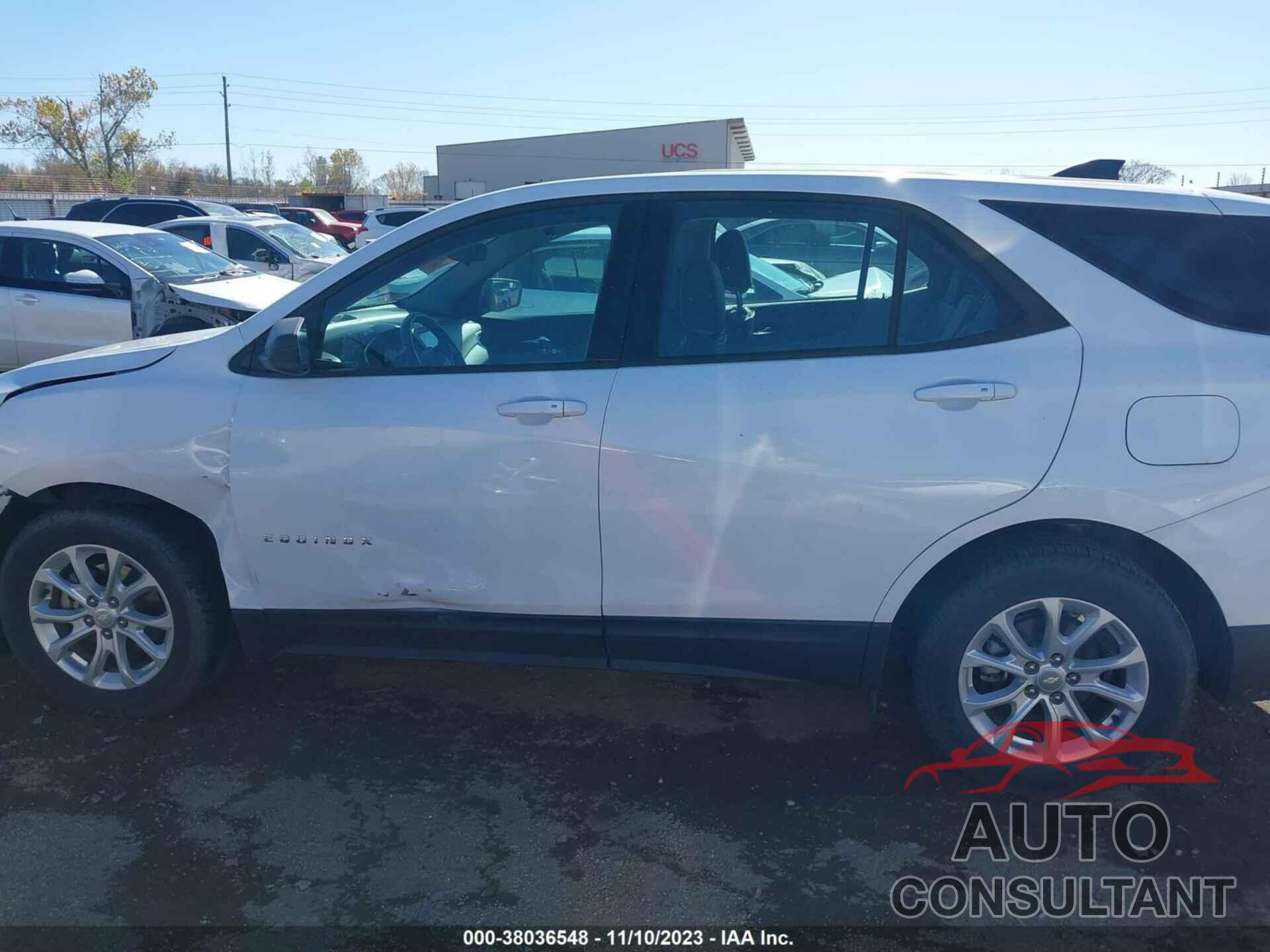 CHEVROLET EQUINOX 2018 - 3GNAXHEV8JL100992