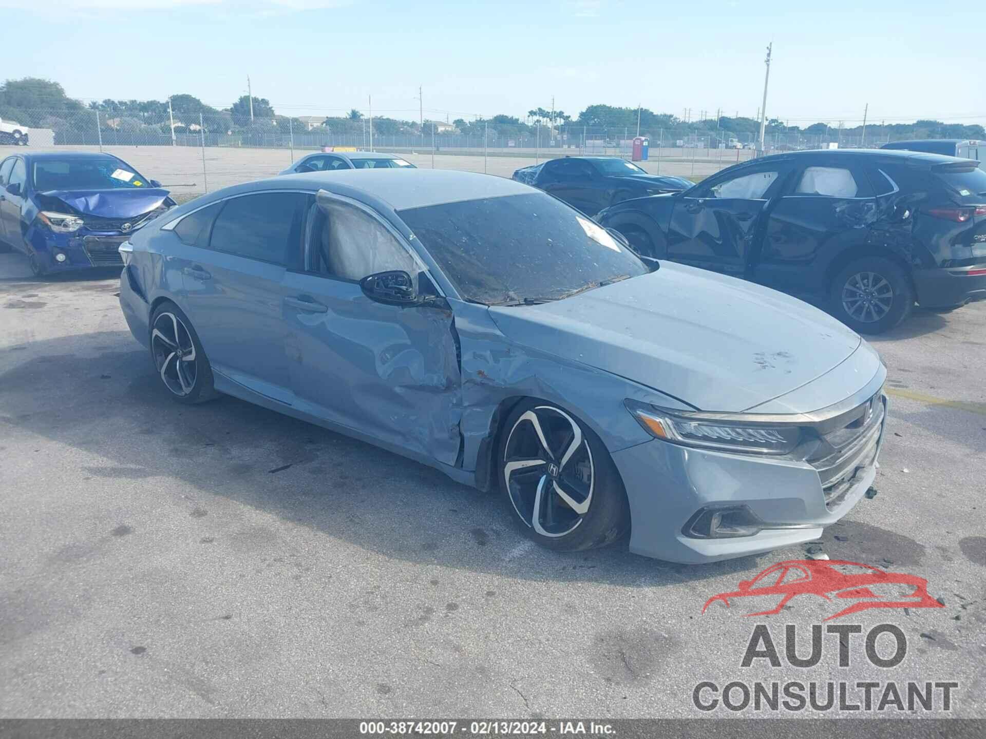 HONDA ACCORD 2022 - 1HGCV1F30NA110670