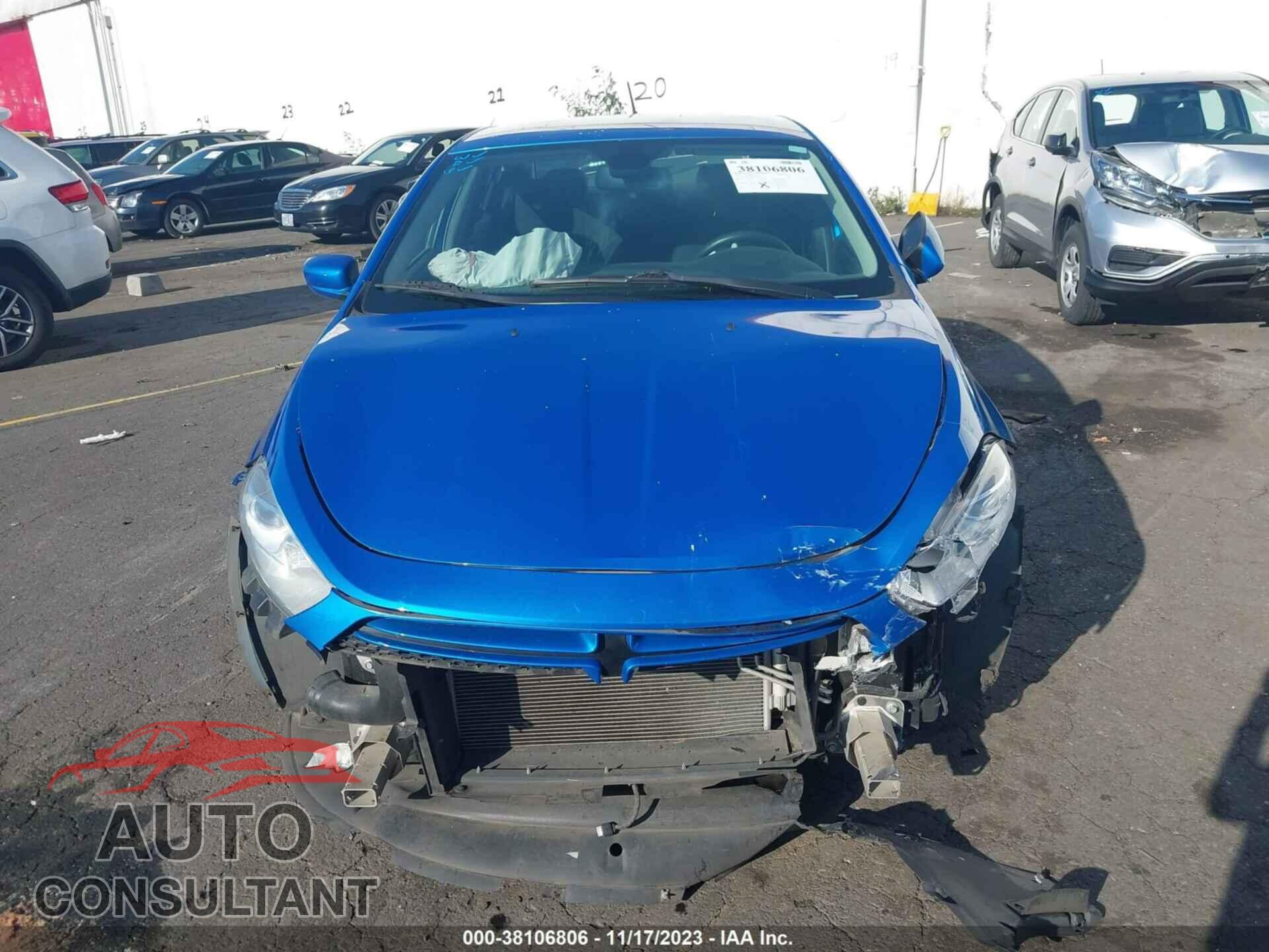 DODGE DART 2015 - 1C3CDFAA1FD345782
