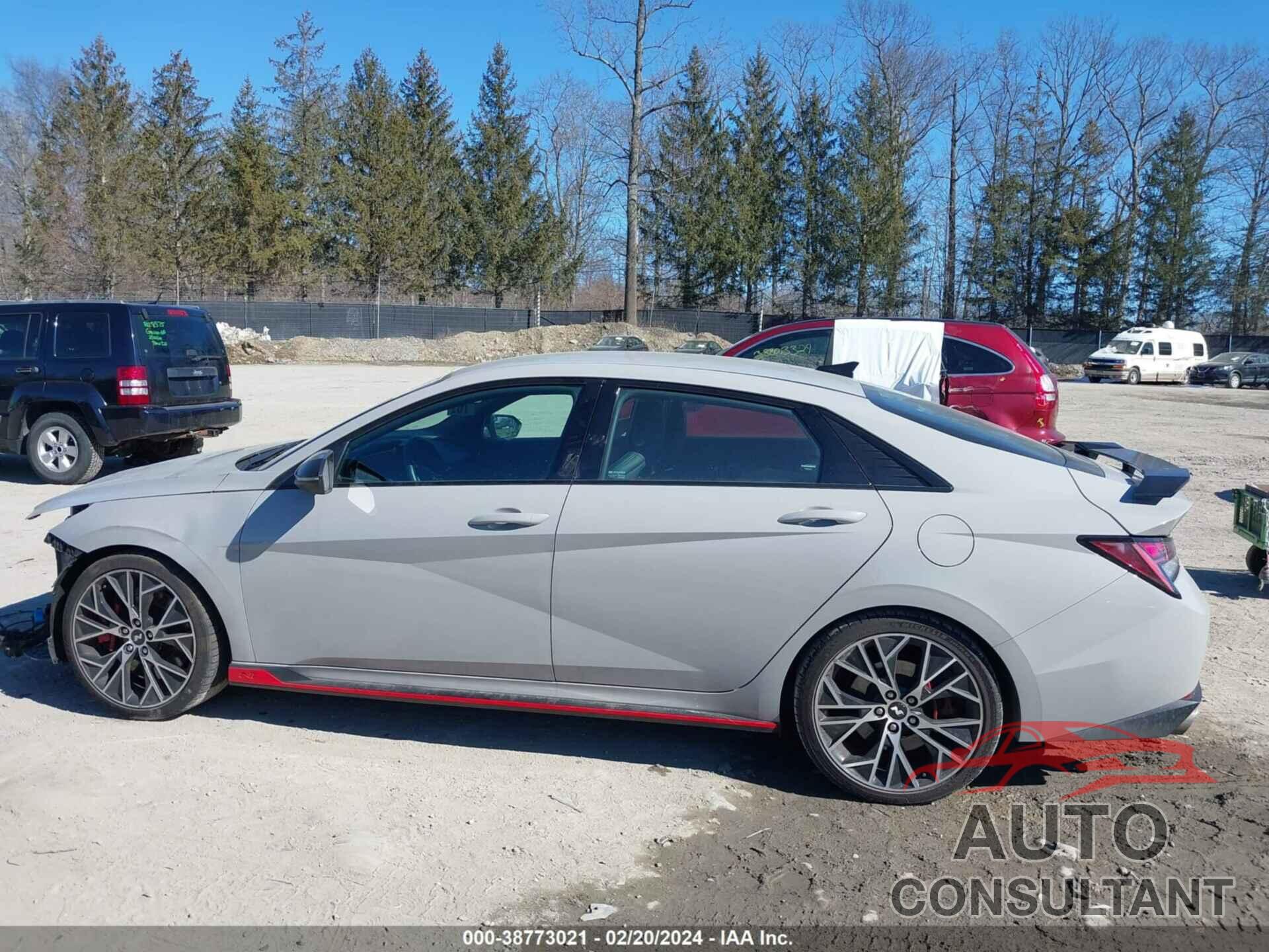 HYUNDAI ELANTRA N 2022 - KMHLW4AK8NU003758