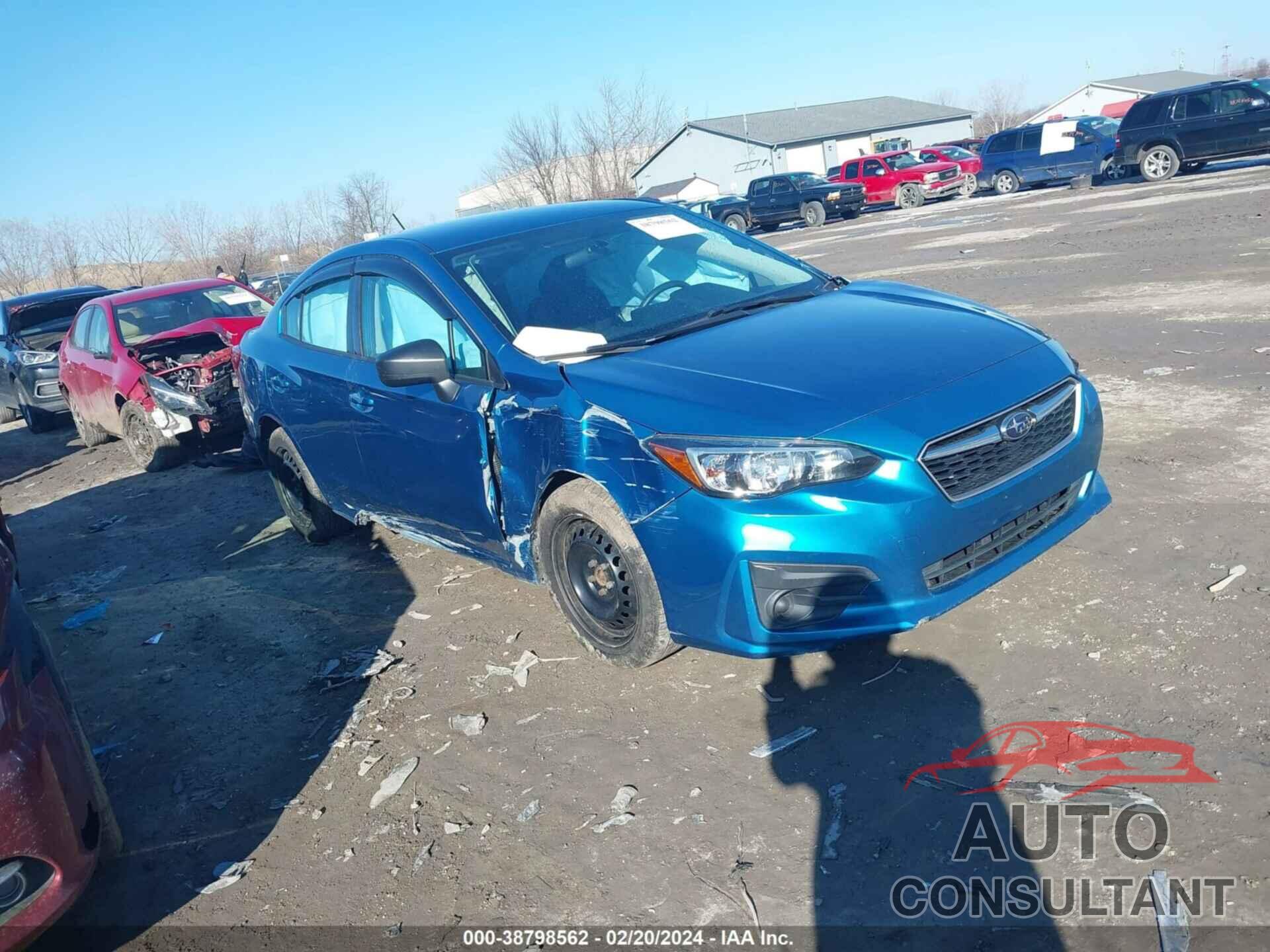 SUBARU IMPREZA 2017 - 4S3GKAA63H3624581