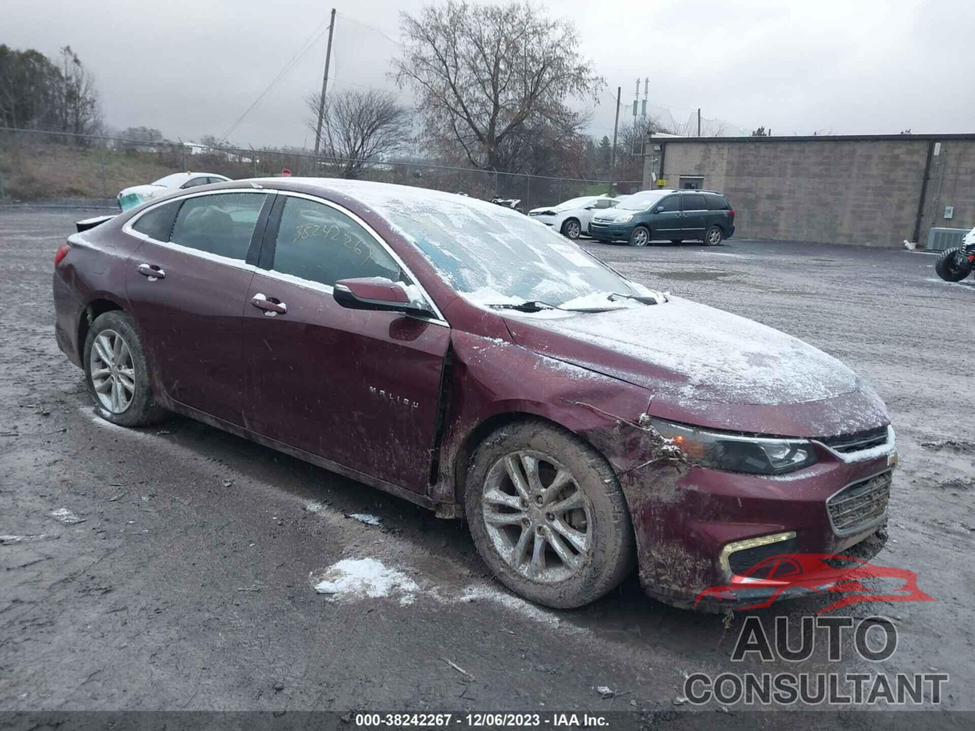 CHEVROLET MALIBU 2016 - 1G1ZE5ST8GF316954