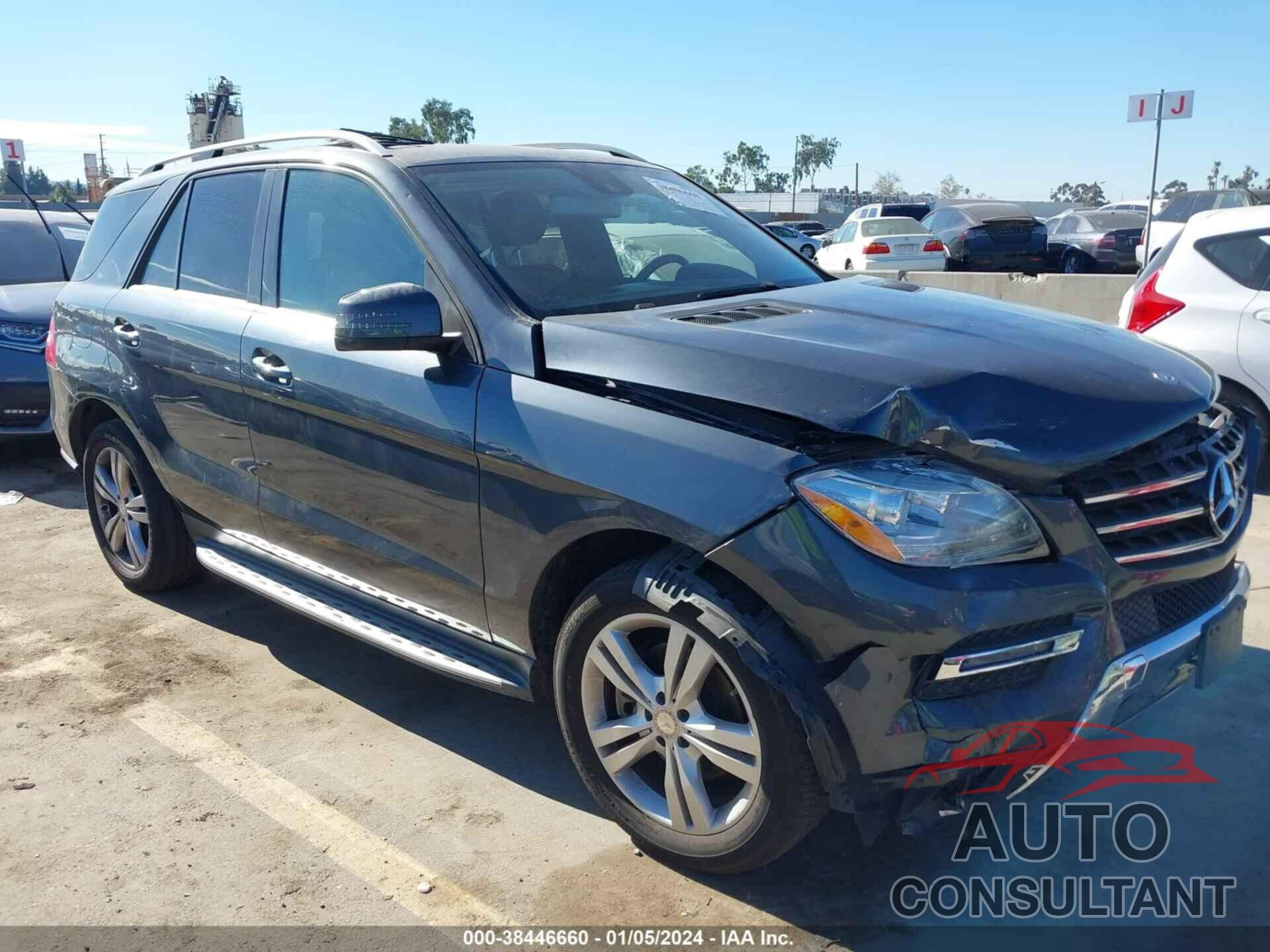 MERCEDES-BENZ ML 350 2015 - 4JGDA5JB4FA607044