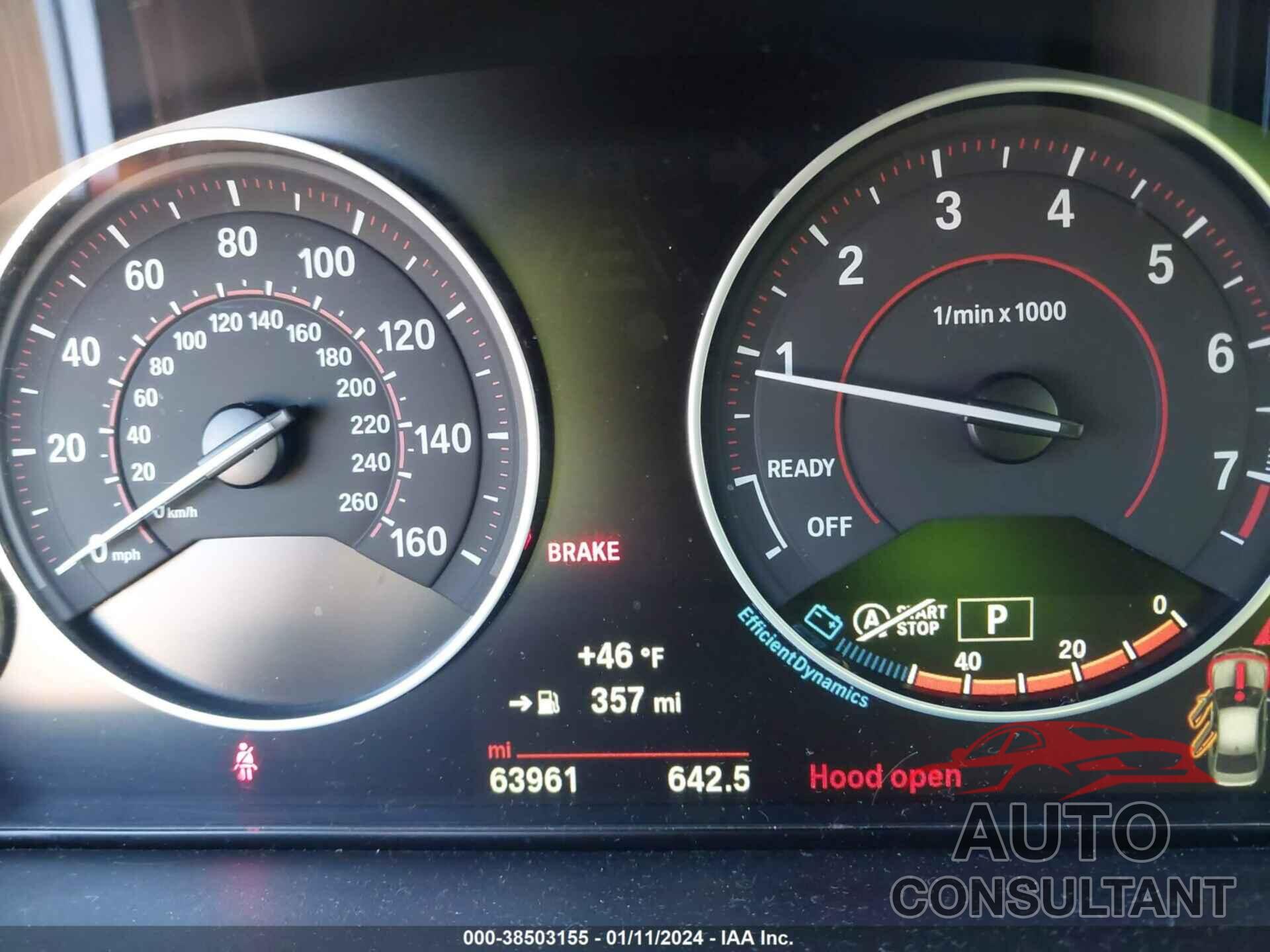 BMW 330I 2017 - WBA8D9G55HNU59792