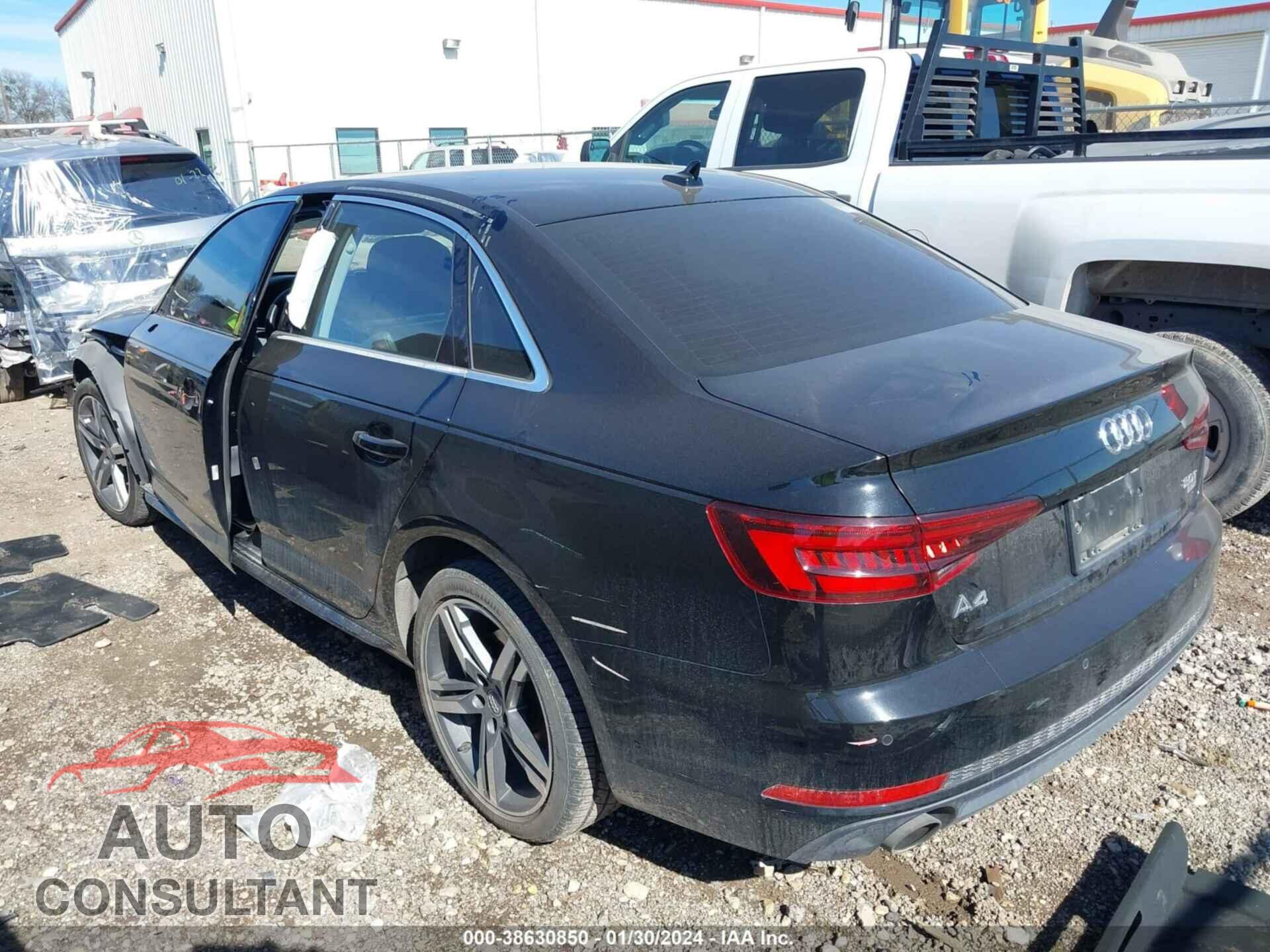 AUDI A4 2018 - WAULMAF42JA121087