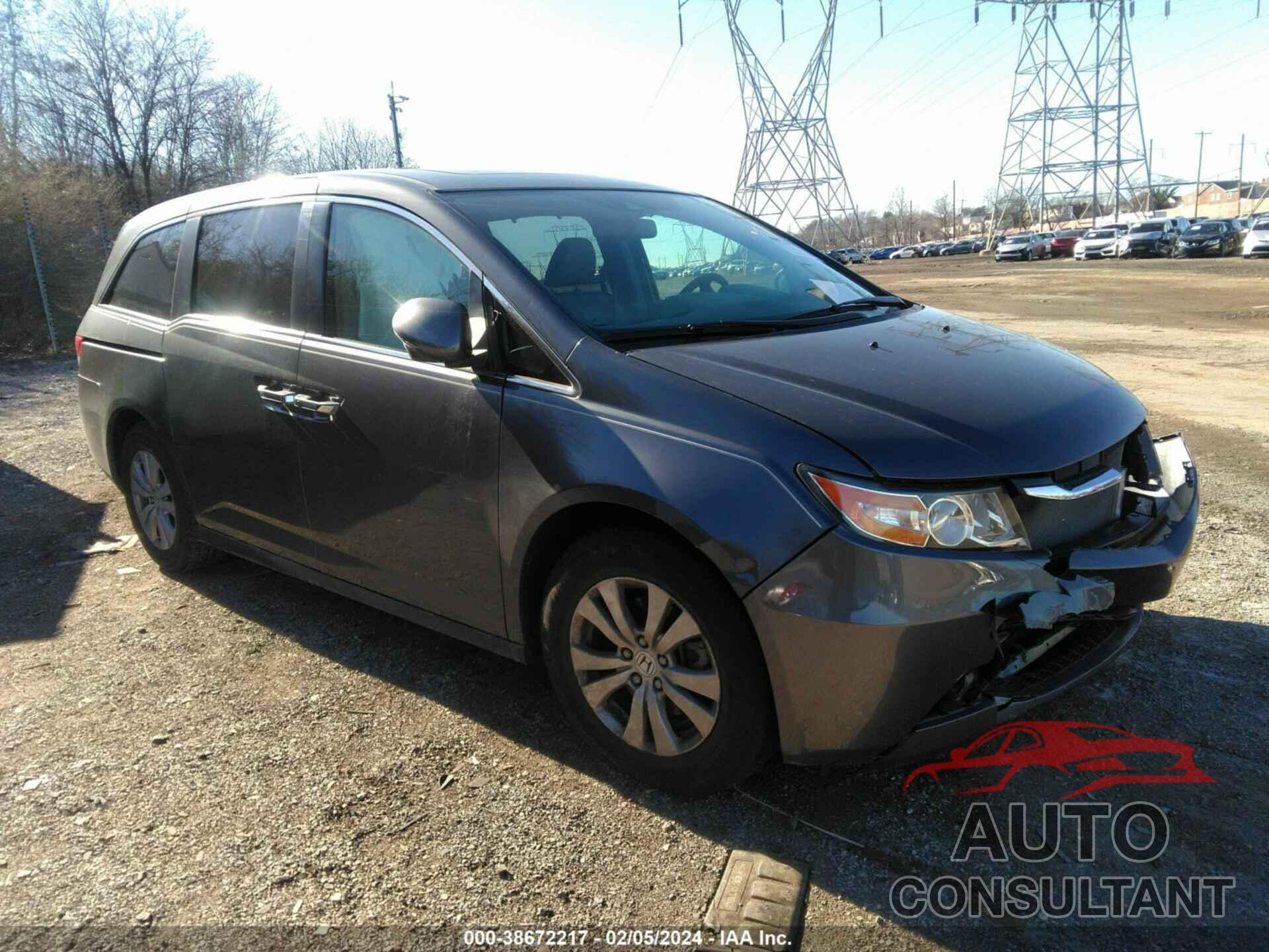 HONDA ODYSSEY 2017 - 5FNRL5H6XHB008544