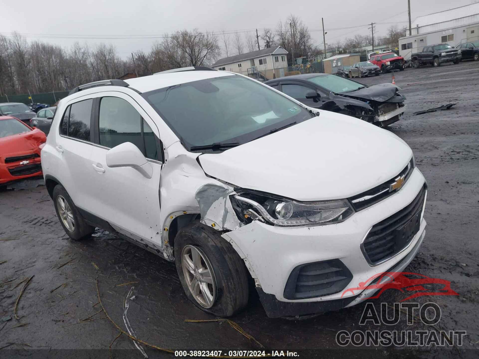 CHEVROLET TRAX 2017 - KL7CJPSB6HB076711