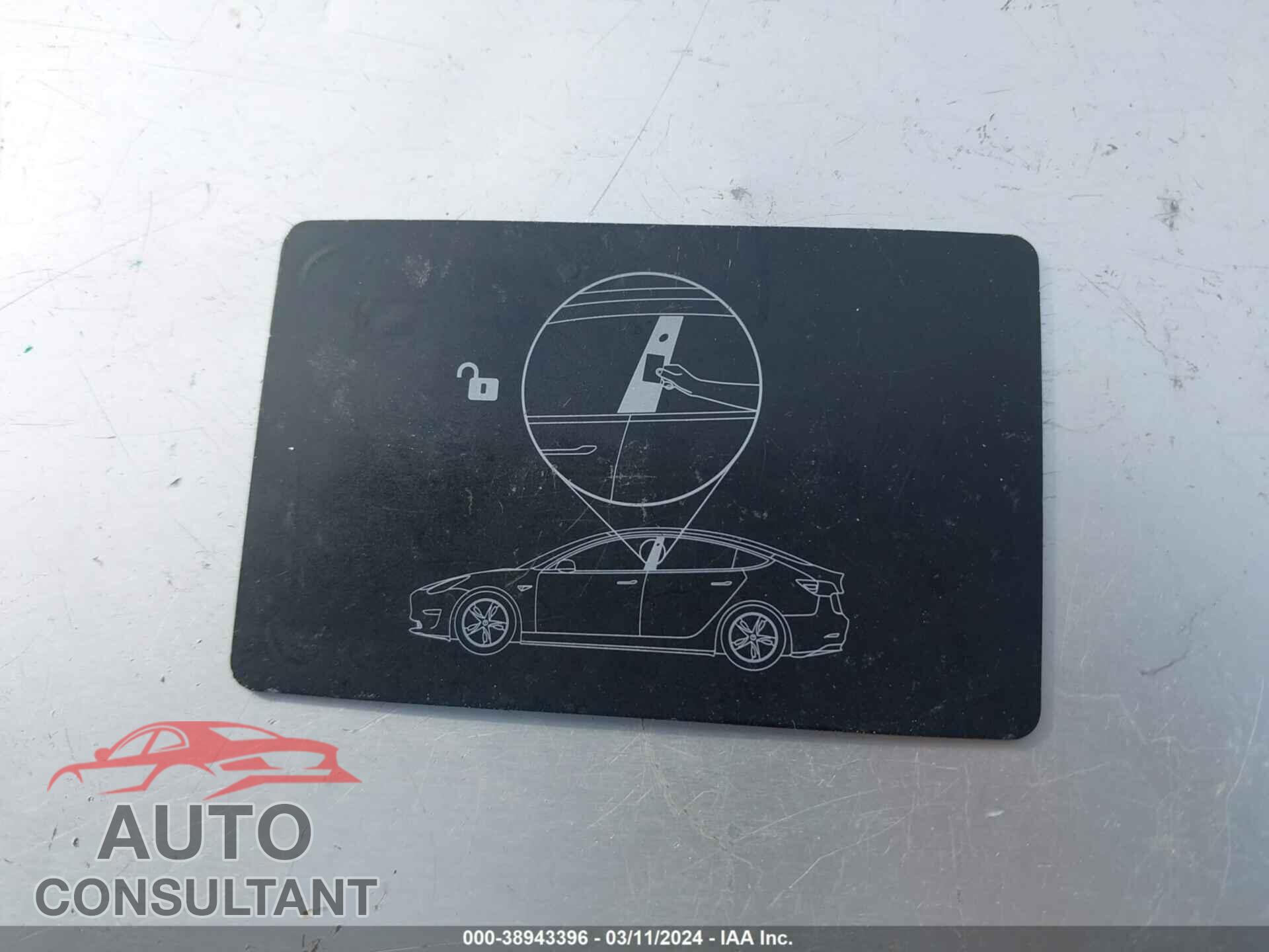 TESLA MODEL 3 2018 - 5YJ3E1EA5JF033021