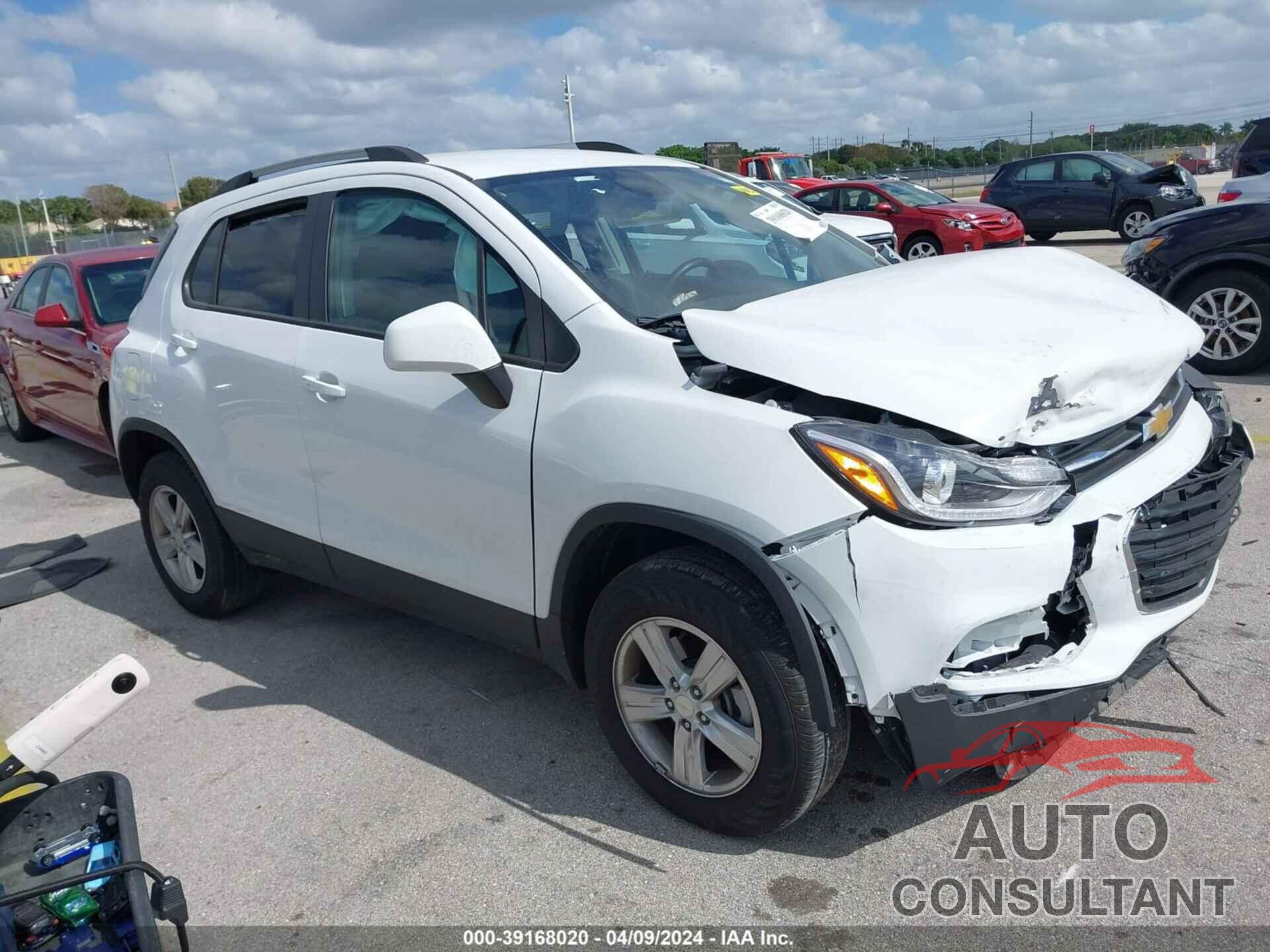 CHEVROLET TRAX 2022 - KL7CJPSM4NB521816