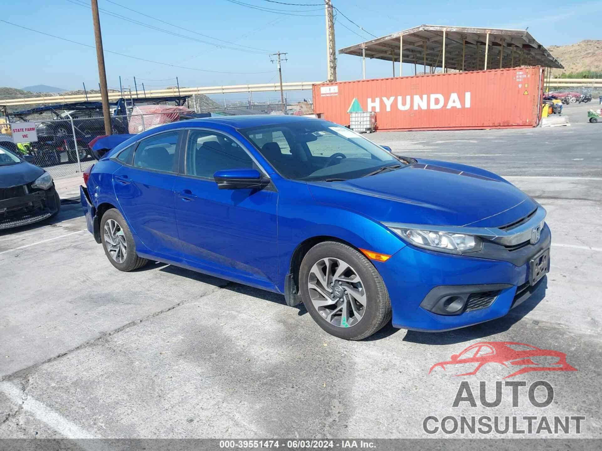 HONDA CIVIC 2016 - 19XFC2F81GE079786