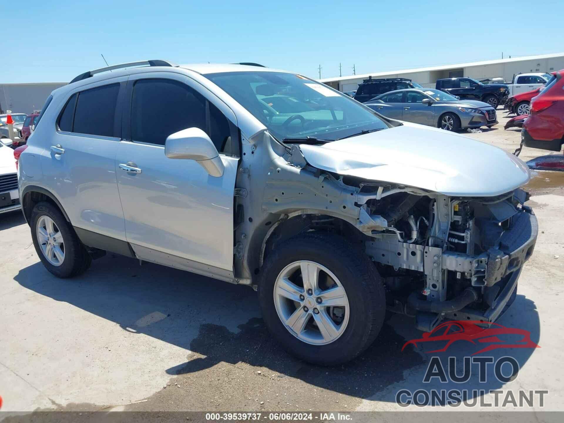 CHEVROLET TRAX 2017 - KL7CJLSB4HB193972