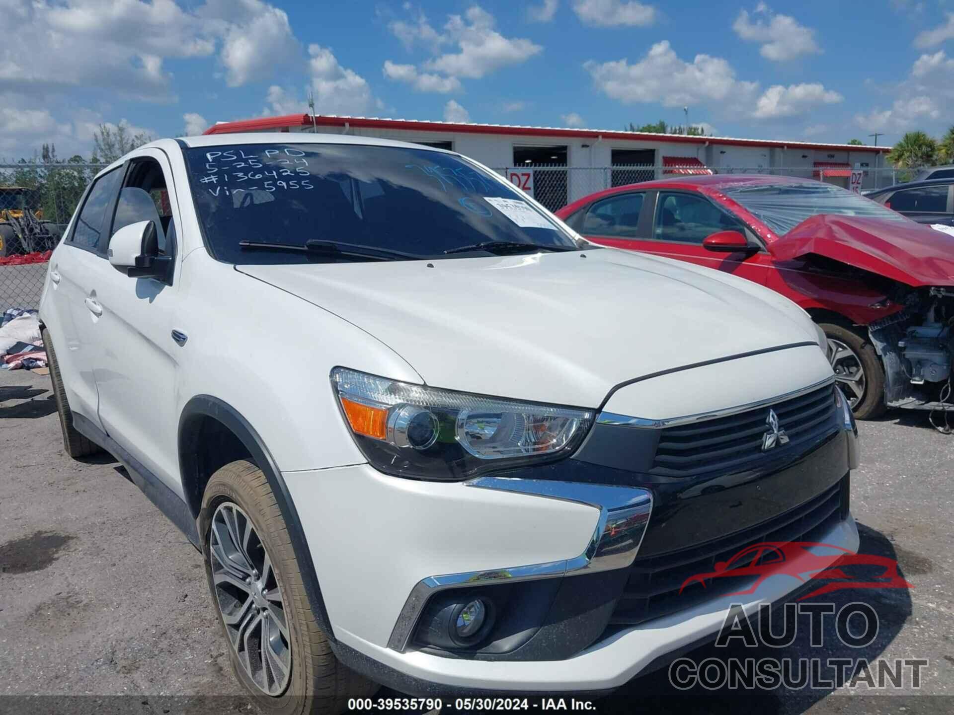 MITSUBISHI OUTLANDER SPORT 2017 - JA4AR3AWXHZ065955