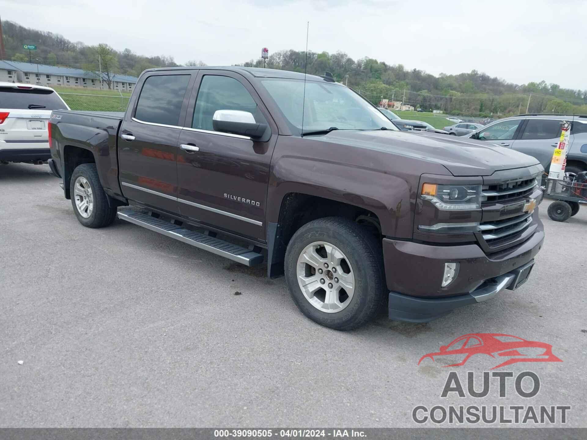 CHEVROLET SILVERADO 1500 2016 - 3GCUKSEC3GG248792