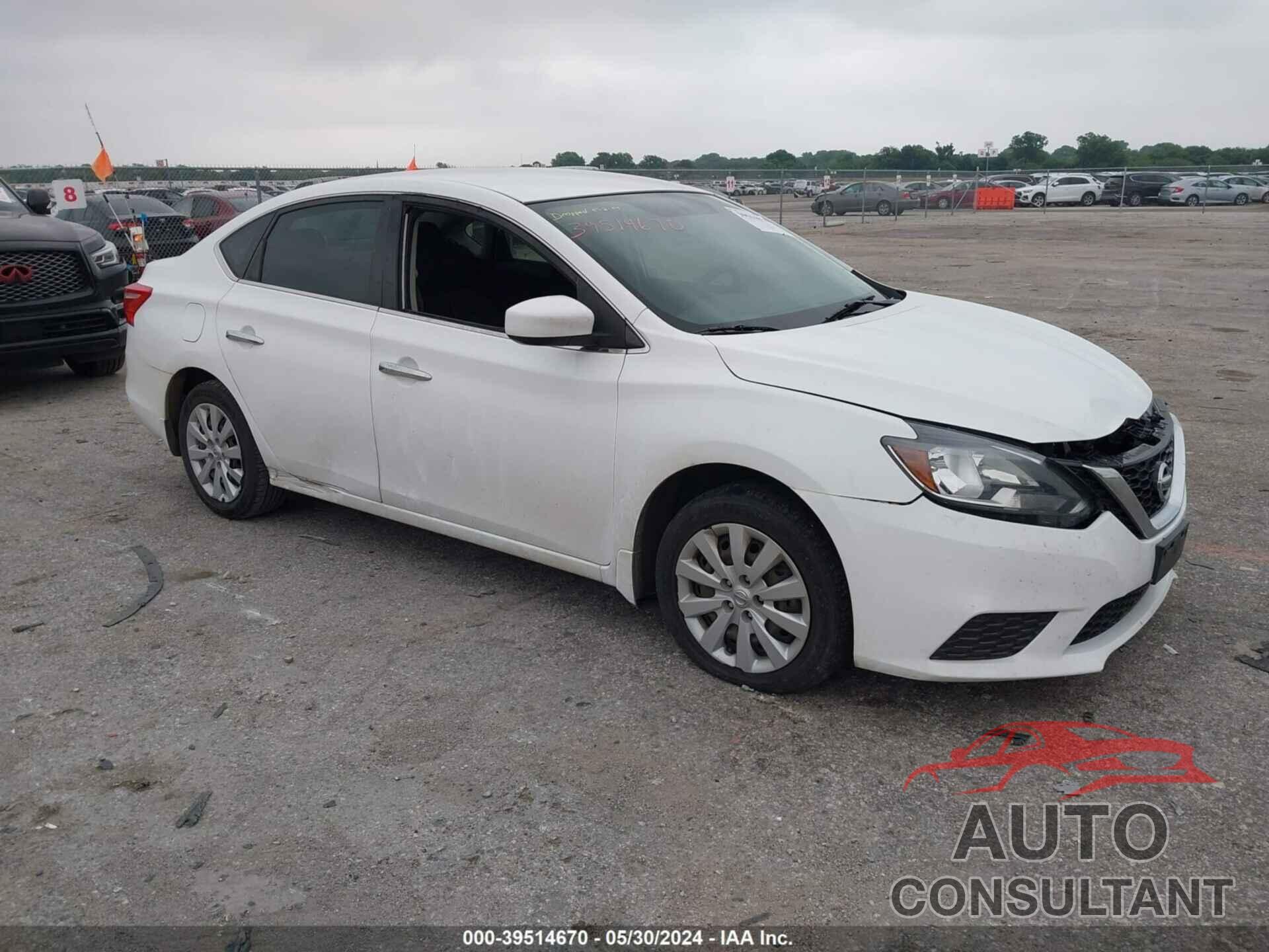 NISSAN SENTRA 2018 - 3N1AB7AP7JY323250