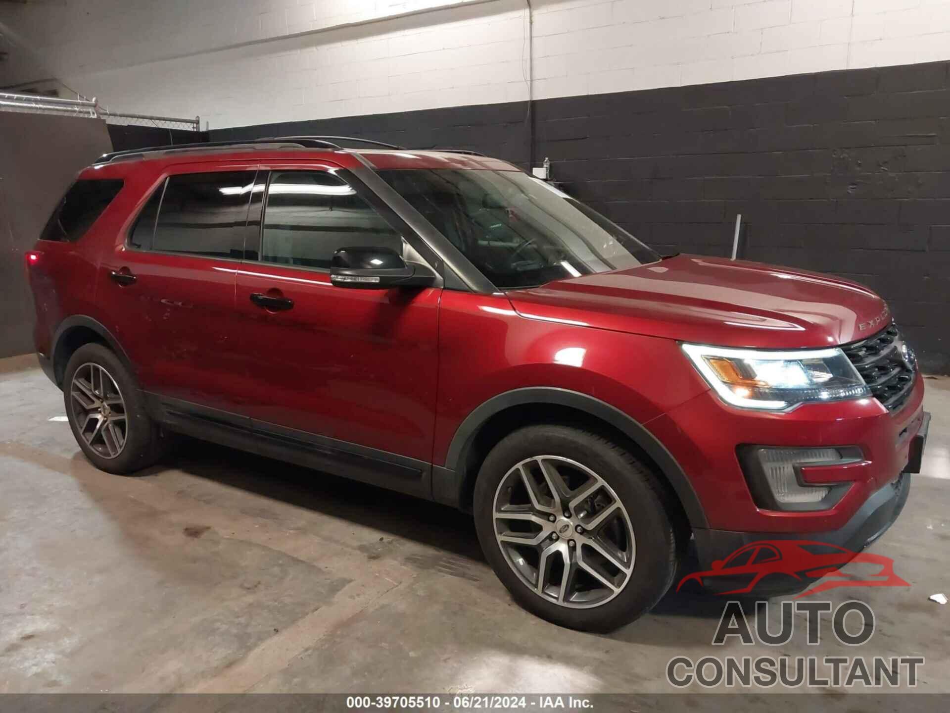 FORD EXPLORER 2017 - 1FM5K8GT8HGE31666