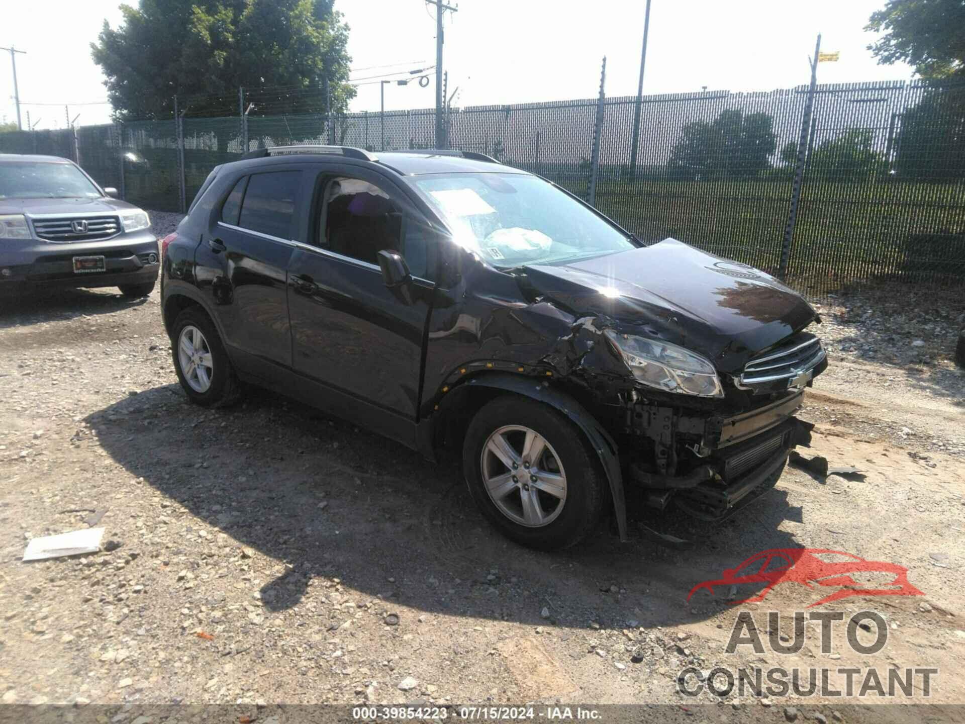 CHEVROLET TRAX 2016 - KL7CJLSB5GB554026