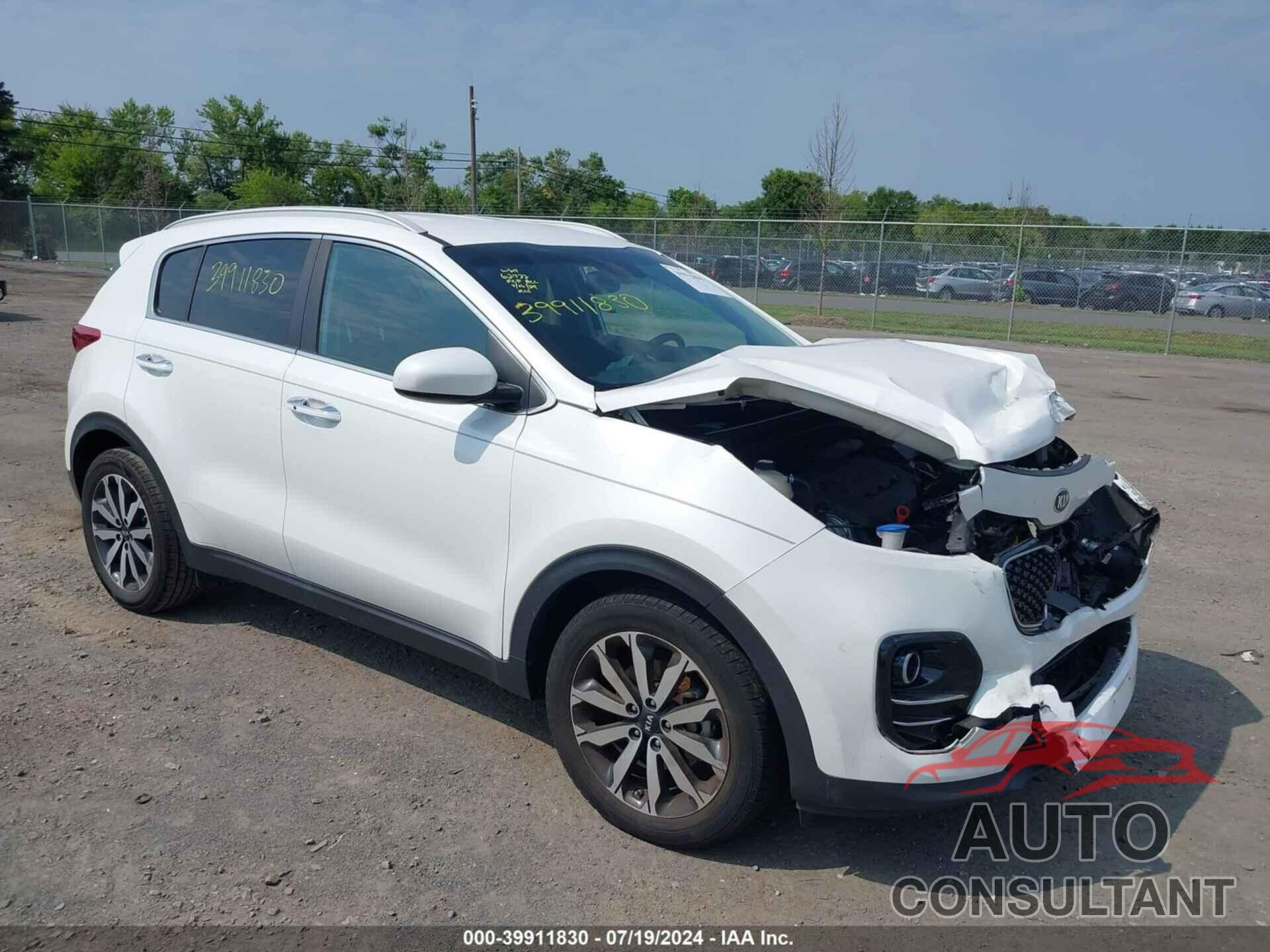 KIA SPORTAGE 2017 - KNDPN3AC4H7085504