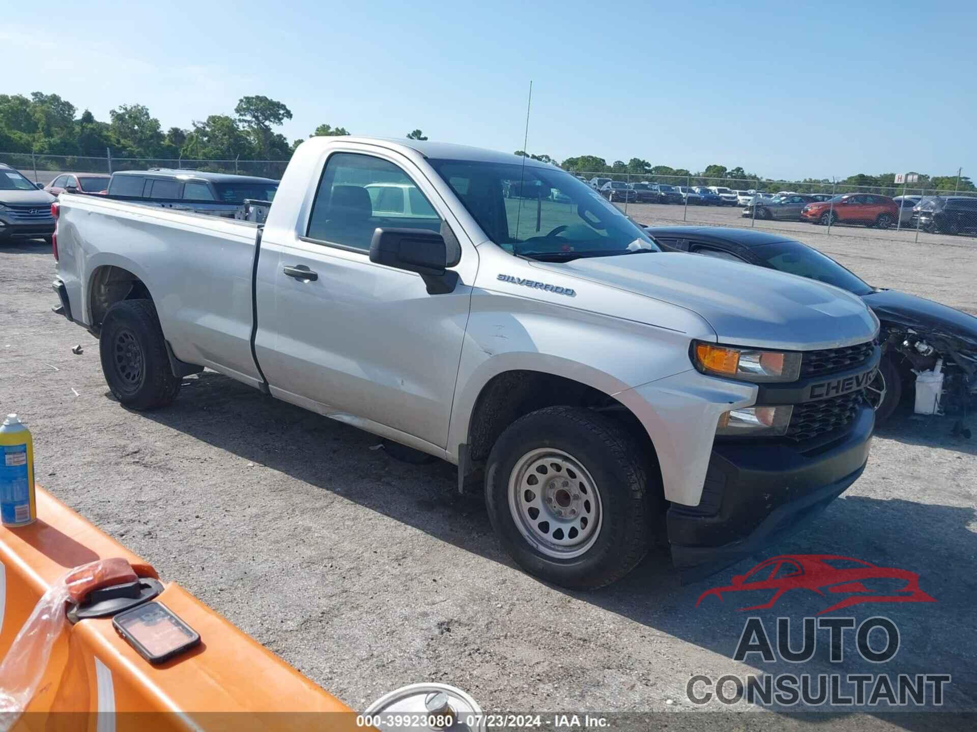 CHEVROLET SILVERADO 1500 2020 - 3GCNWAEH8LG200276