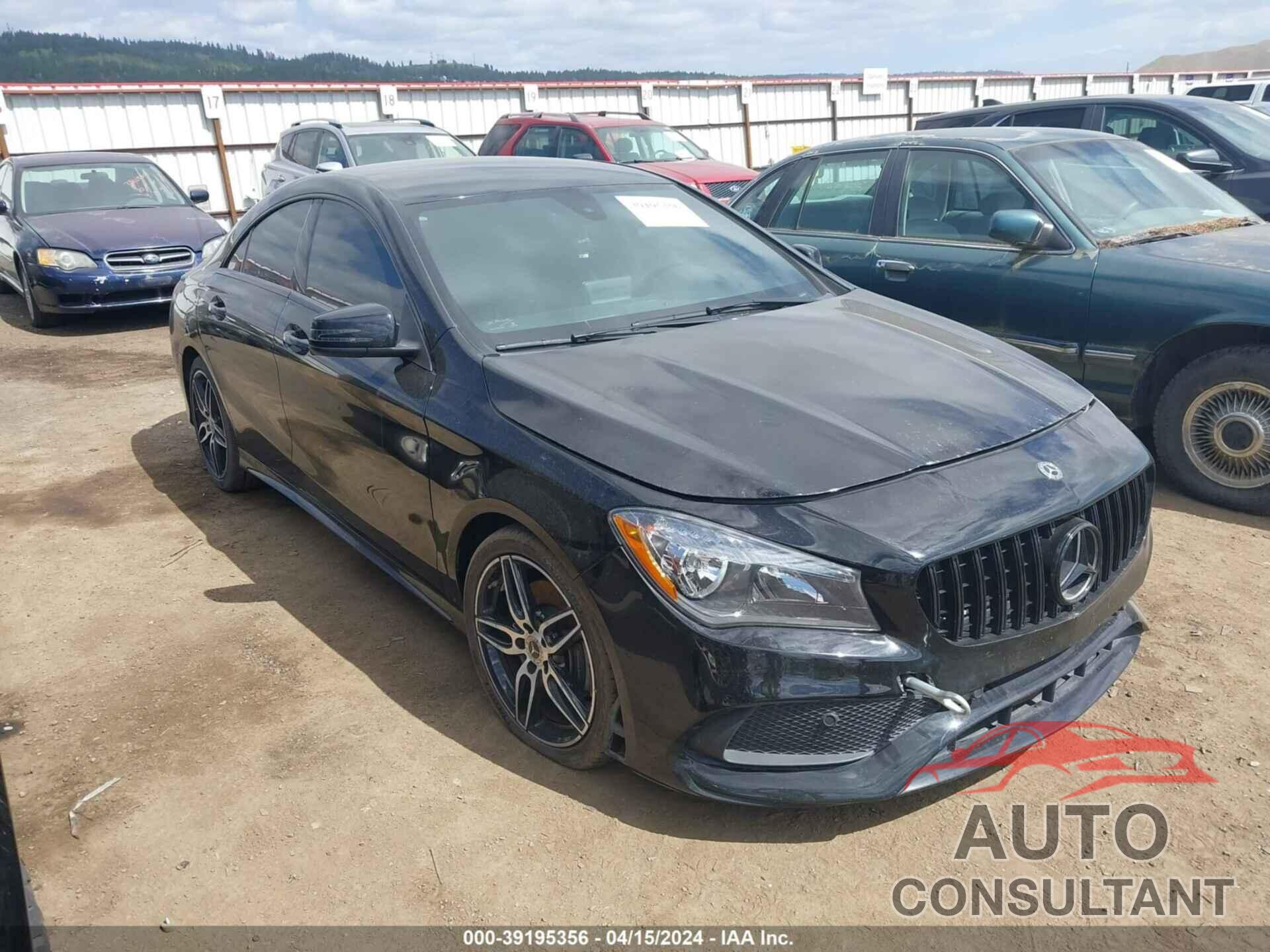 MERCEDES-BENZ CLA 250 2019 - WDDSJ4EB3KN753167