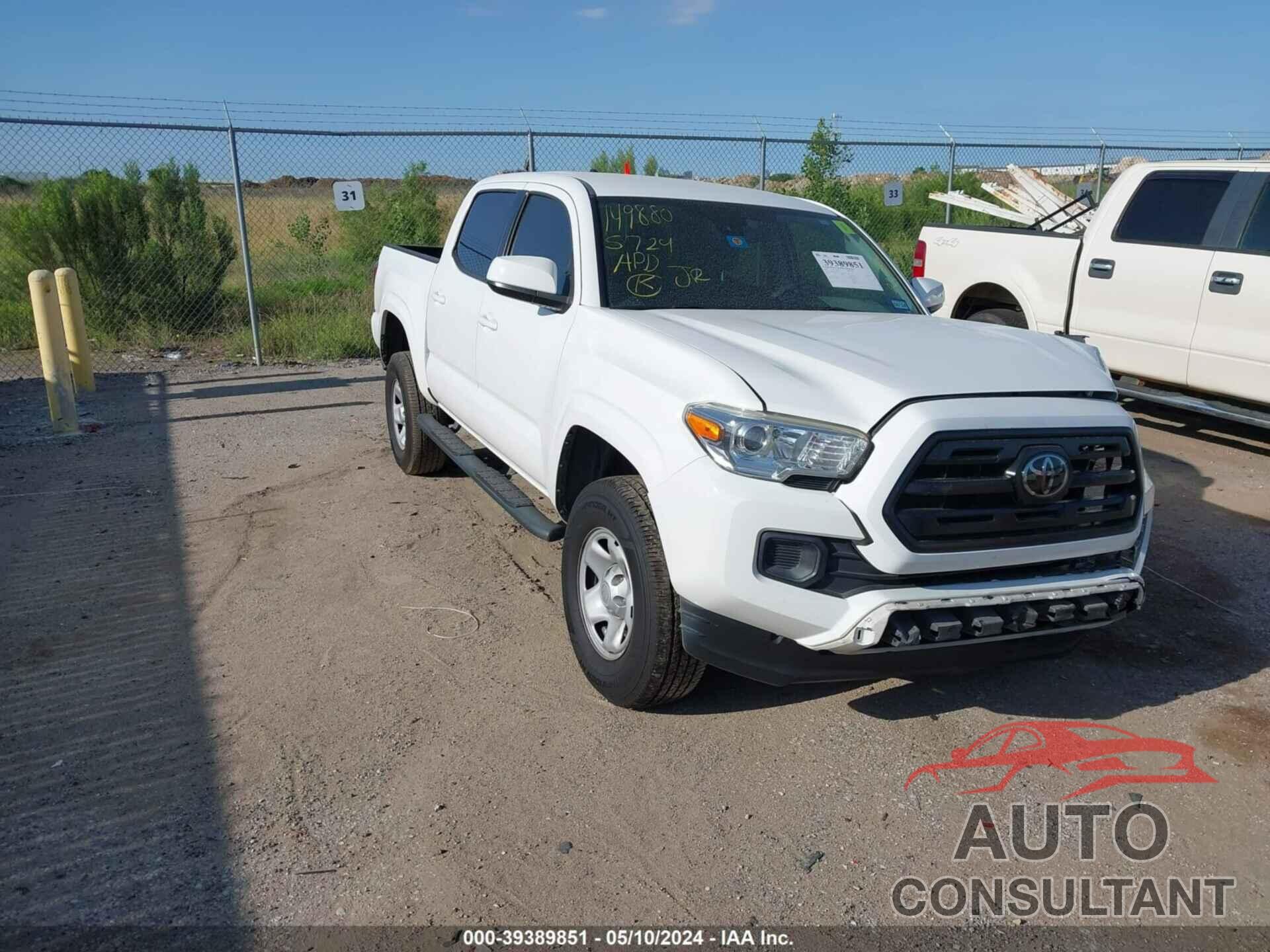 TOYOTA TACOMA 2018 - 5TFAX5GN4JX115725