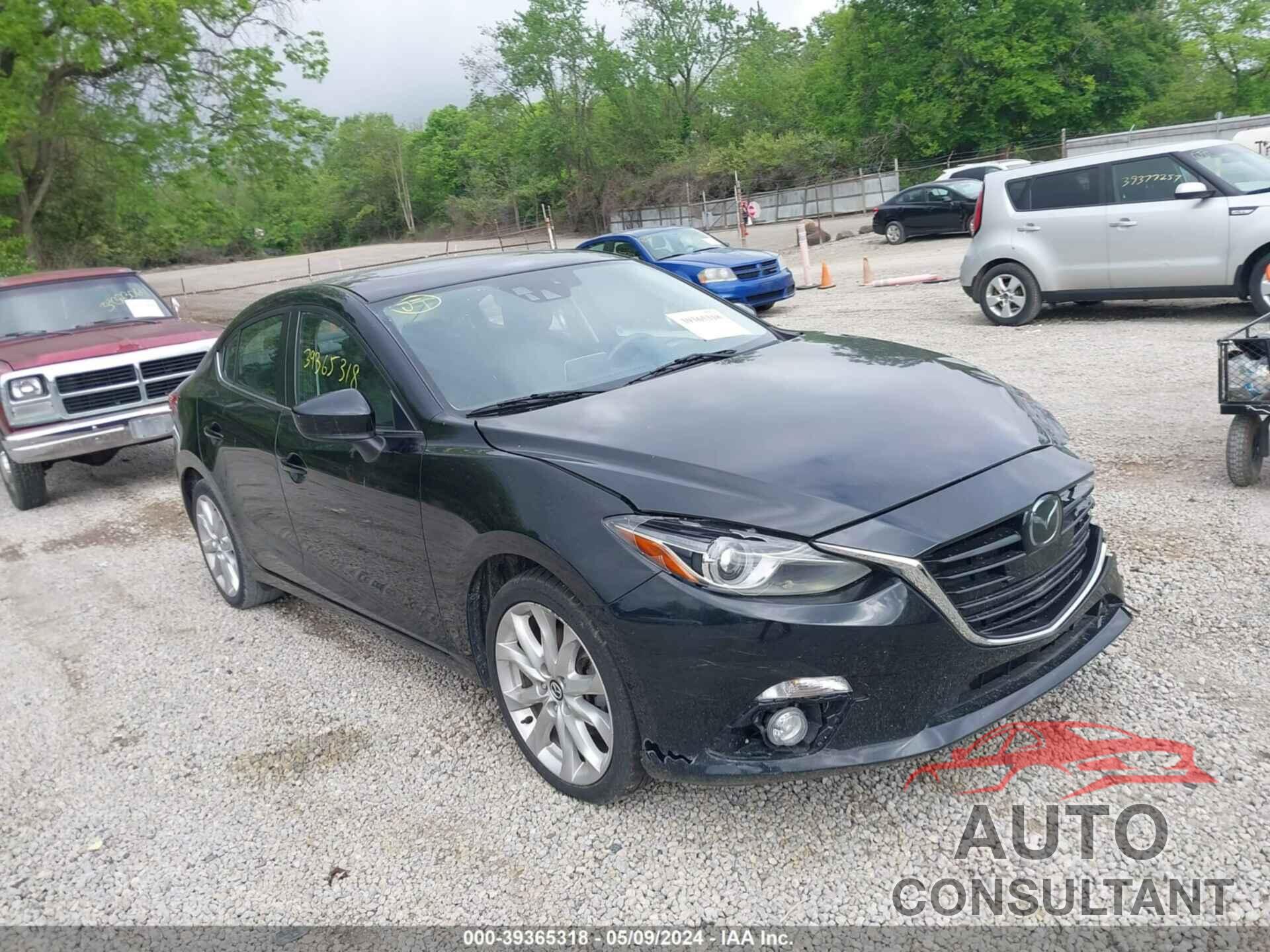 MAZDA MAZDA3 2016 - JM1BM1X39G1342697