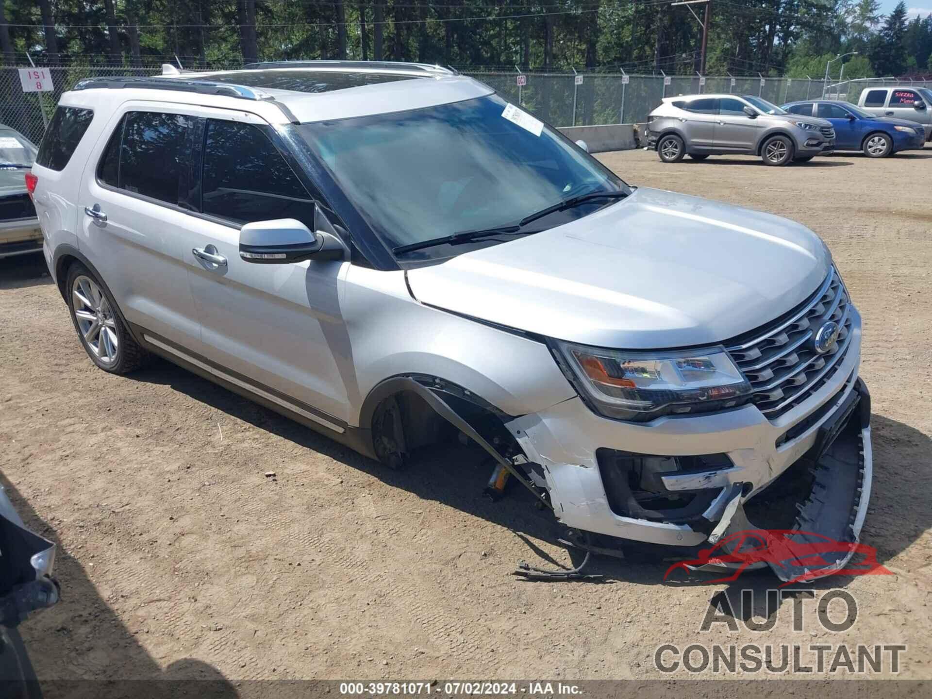 FORD EXPLORER 2017 - 1FM5K8F85HGD43820