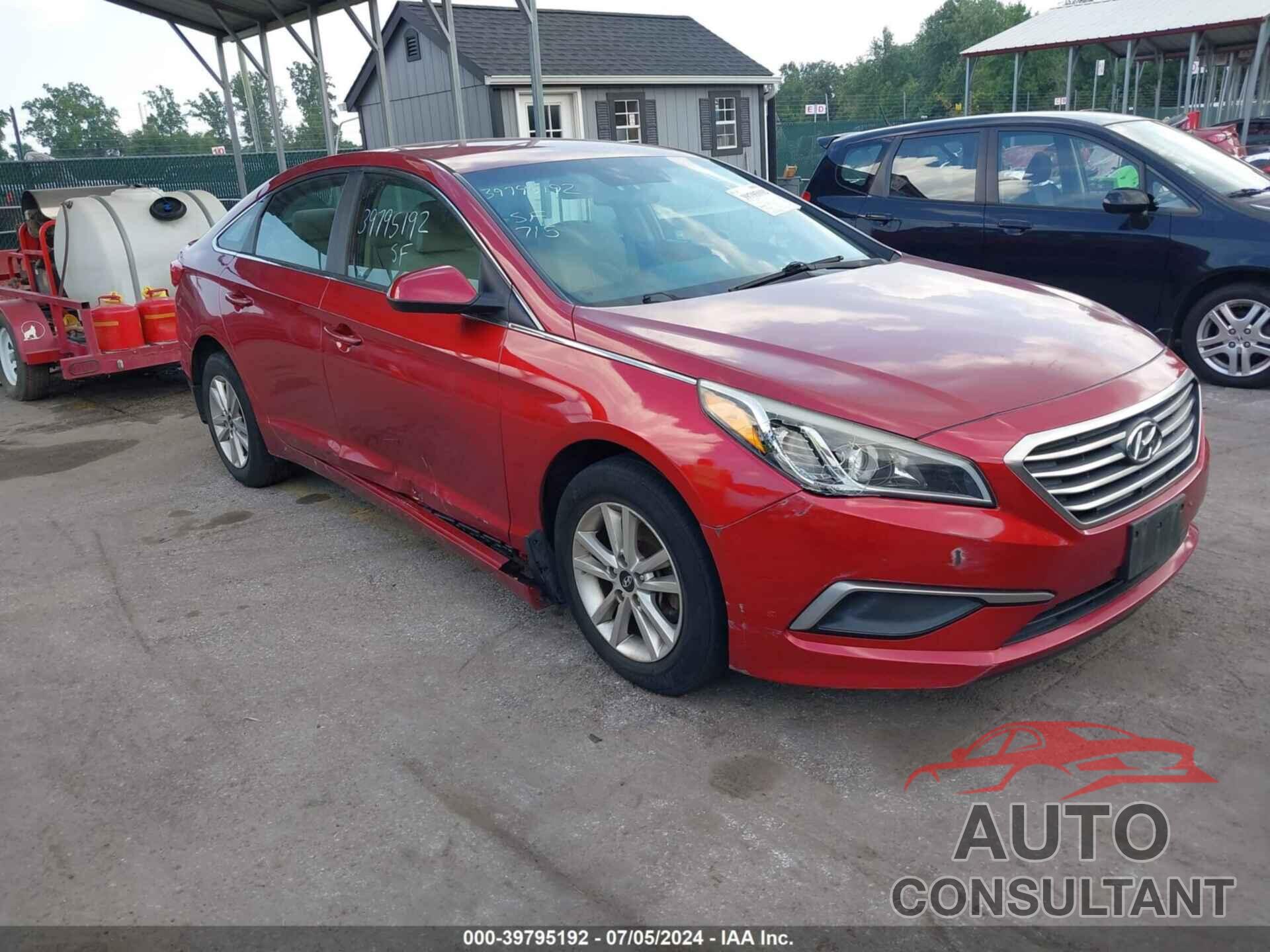 HYUNDAI SONATA 2016 - 5NPE24AF5GH276665