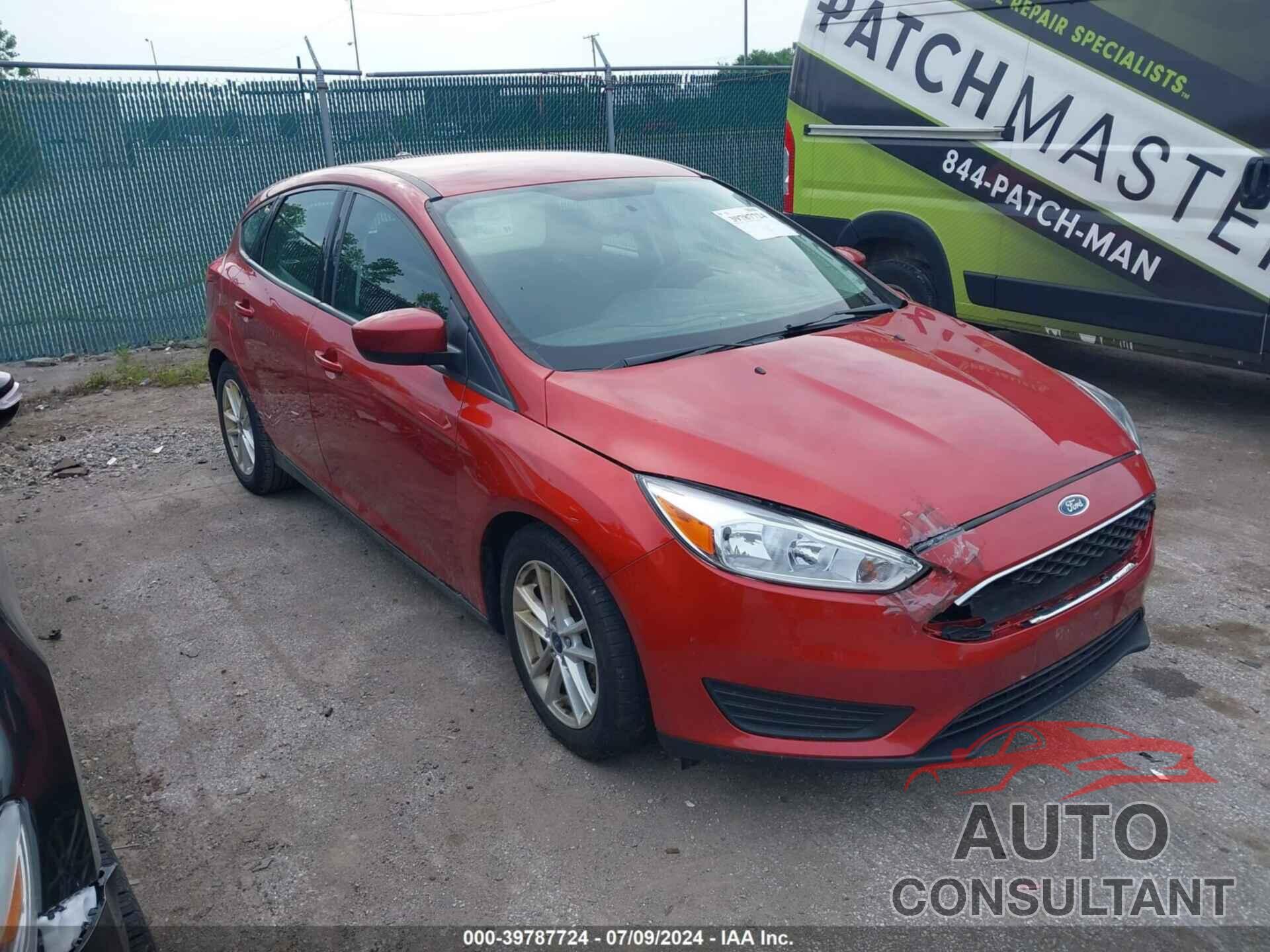 FORD FOCUS 2018 - 1FADP3K29JL300980