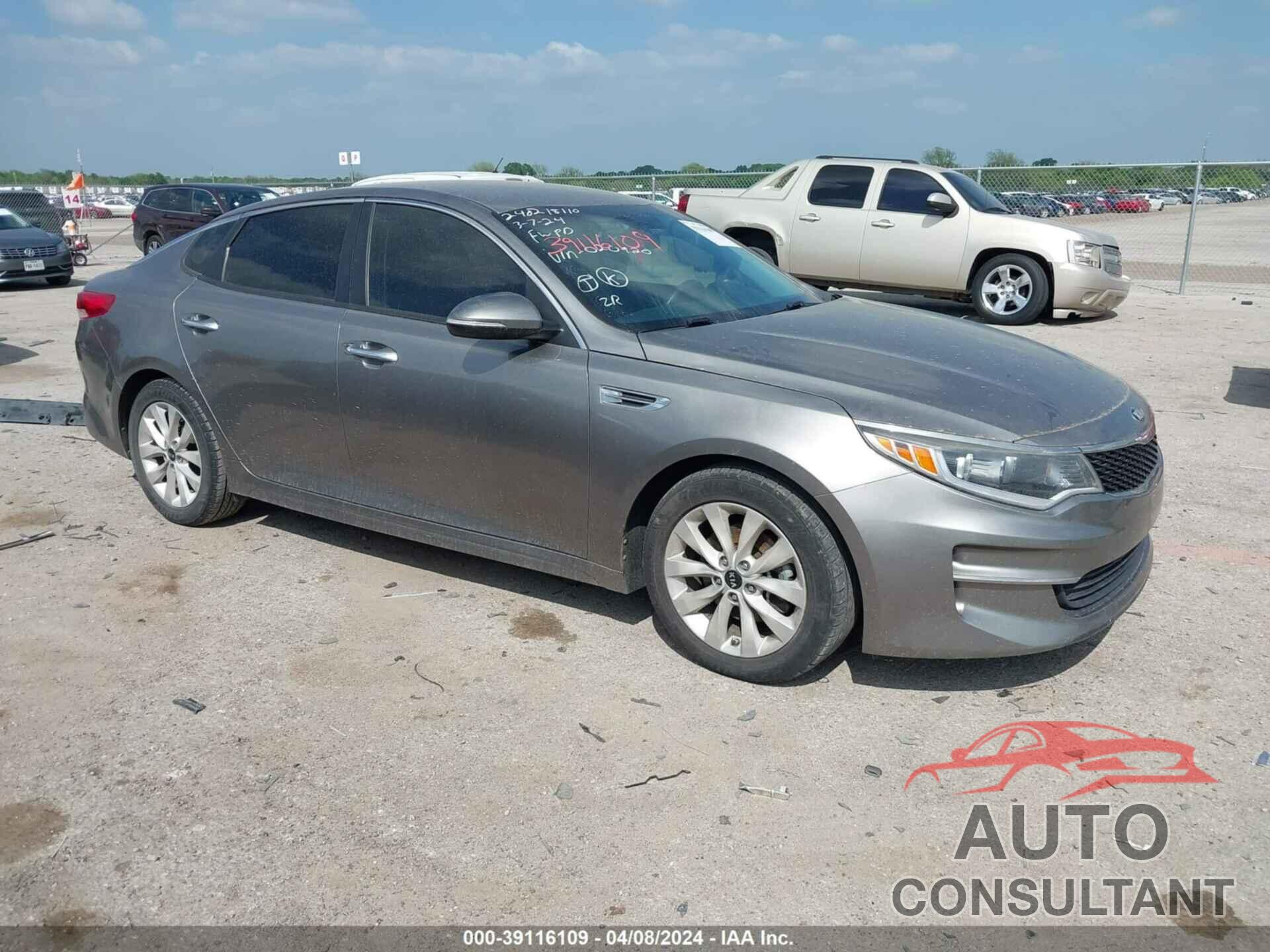 KIA OPTIMA 2016 - 5XXGT4L33GG020920