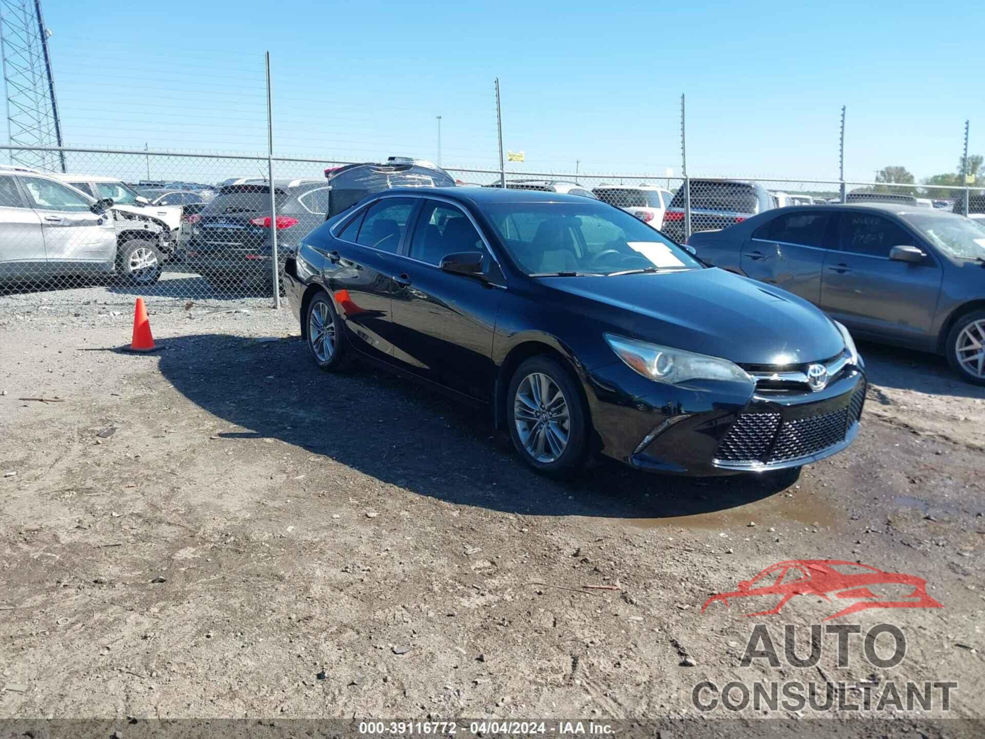 TOYOTA CAMRY 2017 - 4T1BF1FK8HU642939