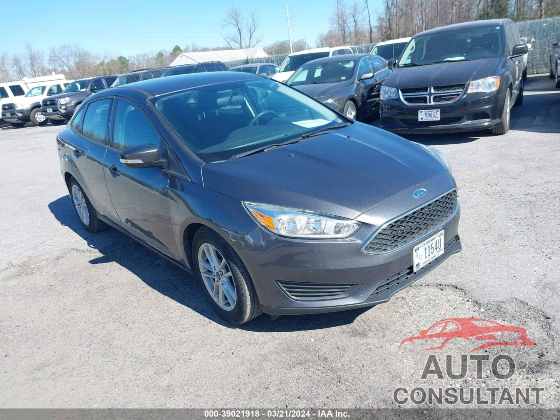 FORD FOCUS 2017 - 1FADP3F20HL309507