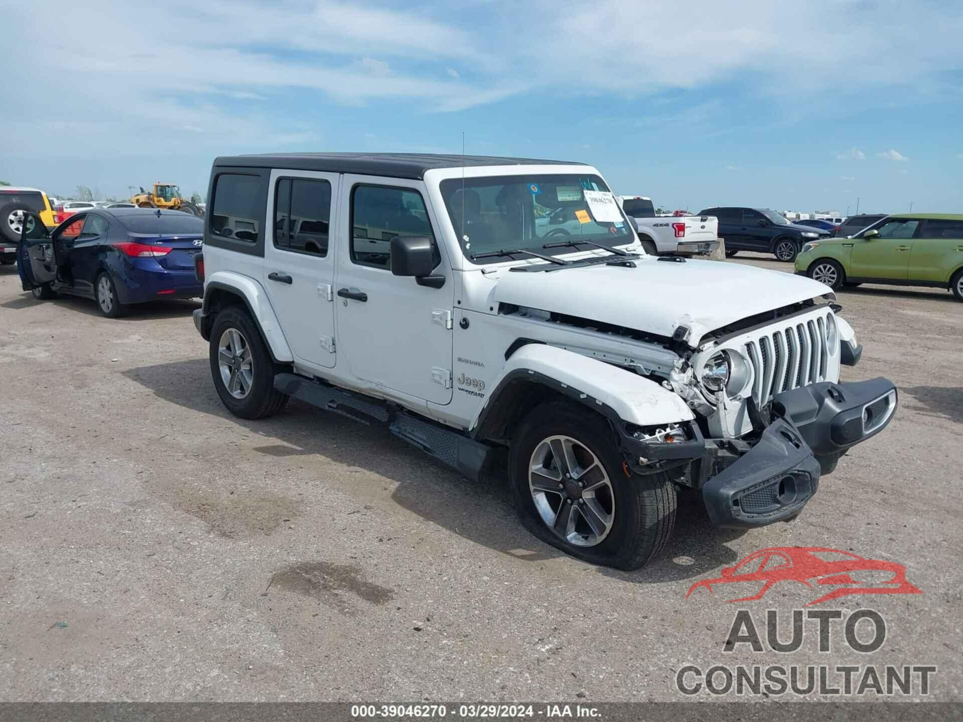 JEEP WRANGLER UNLIMITED 2019 - 1C4HJXEG4KW514836