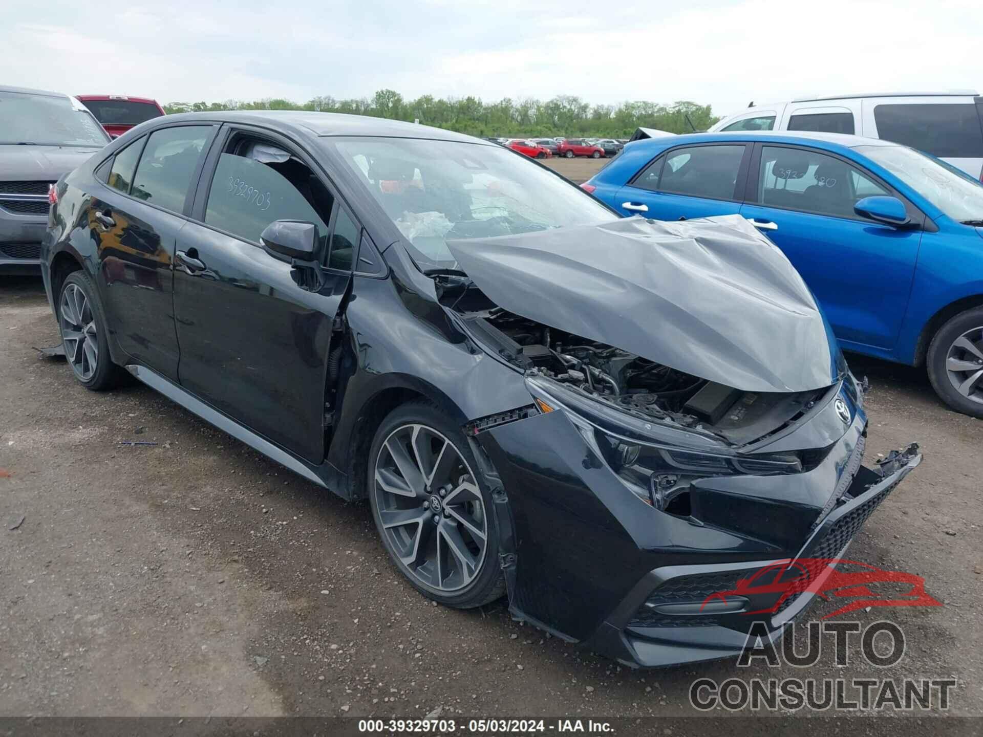 TOYOTA COROLLA 2021 - JTDS4MCE8MJ080658