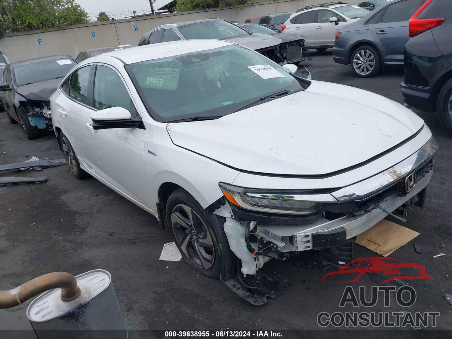 HONDA INSIGHT 2019 - 19XZE4F56KE005054