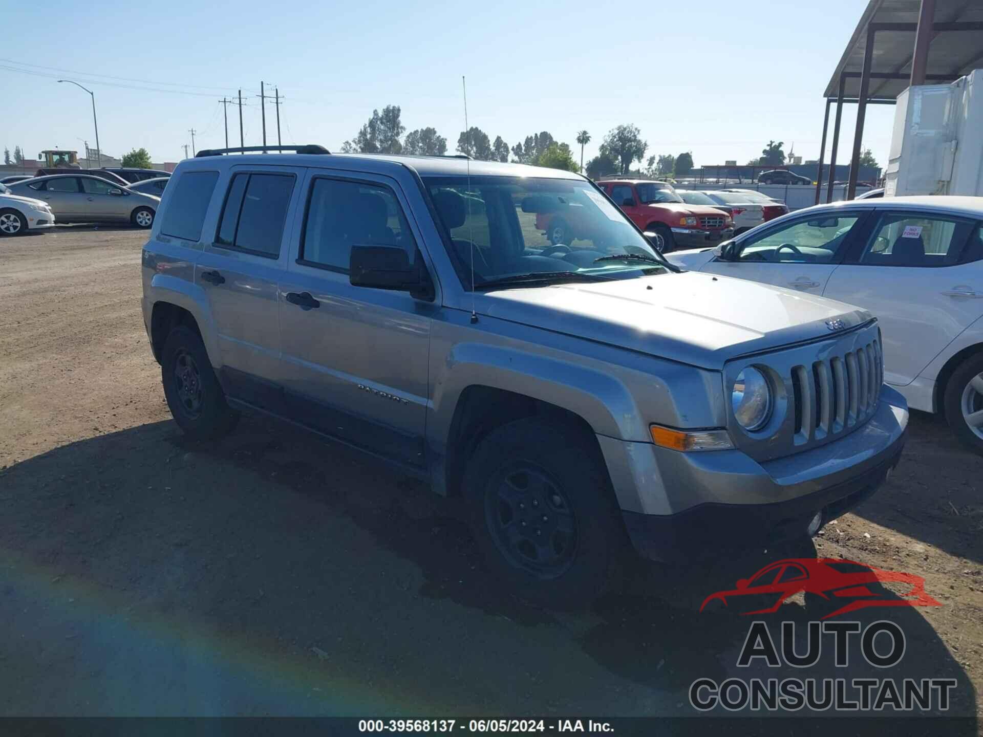 JEEP PATRIOT 2017 - 1C4NJPBB6HD103793