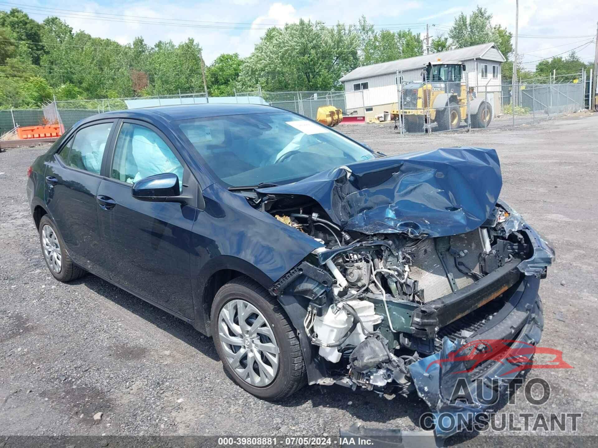 TOYOTA COROLLA 2019 - 2T1BURHE8KC140744