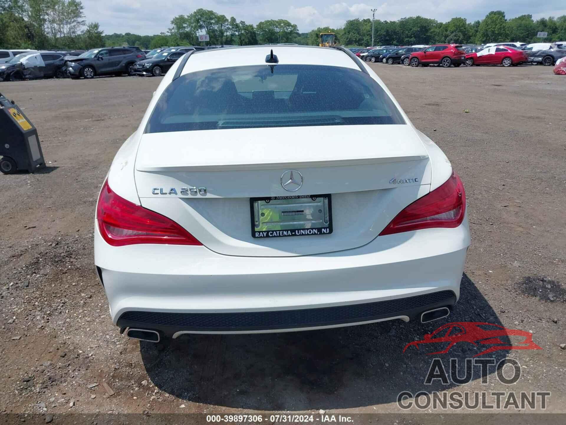 MERCEDES-BENZ CLA 250 2016 - WDDSJ4GB6GN313674