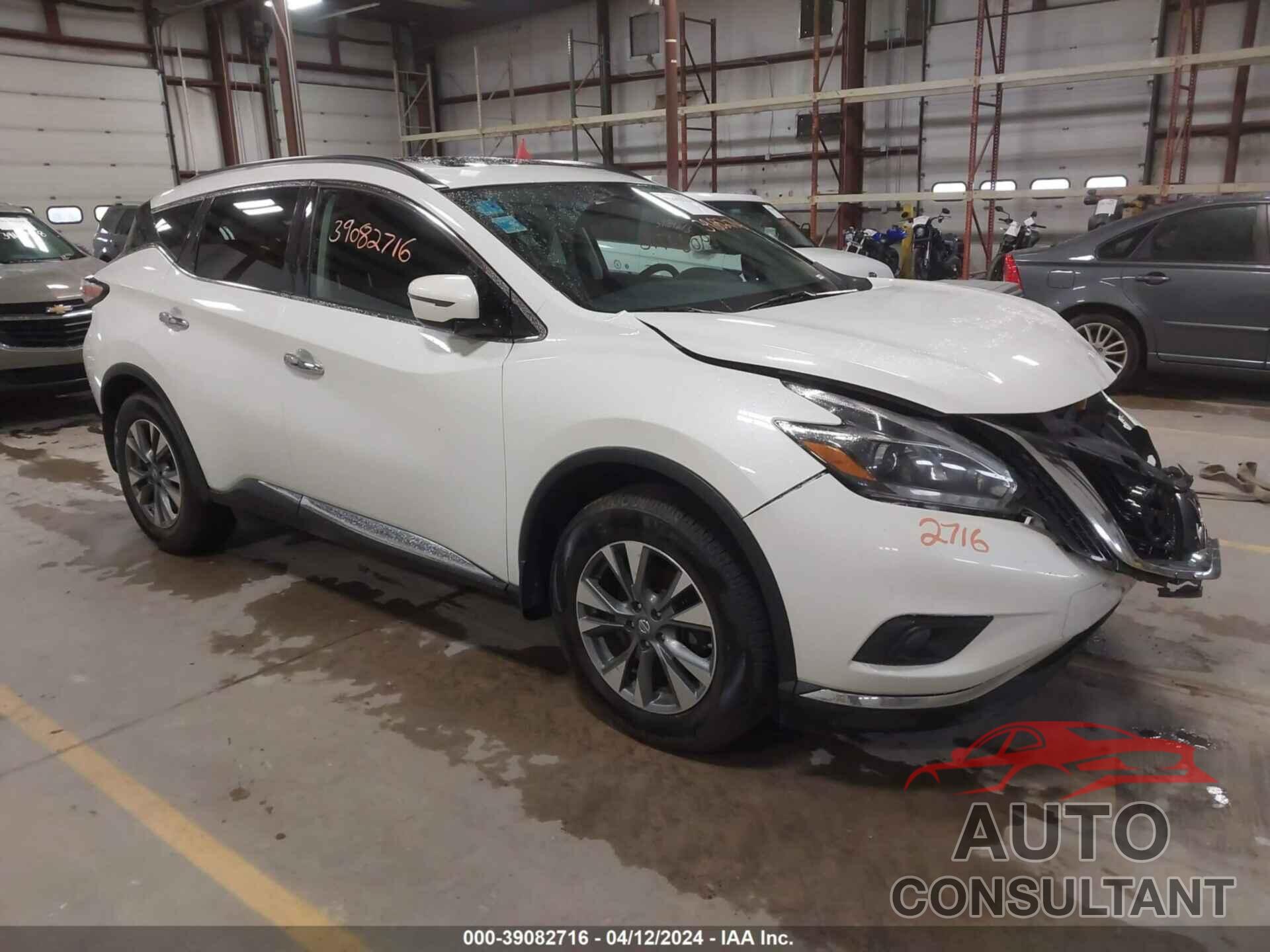 NISSAN MURANO 2018 - 5N1AZ2MH7JN188747