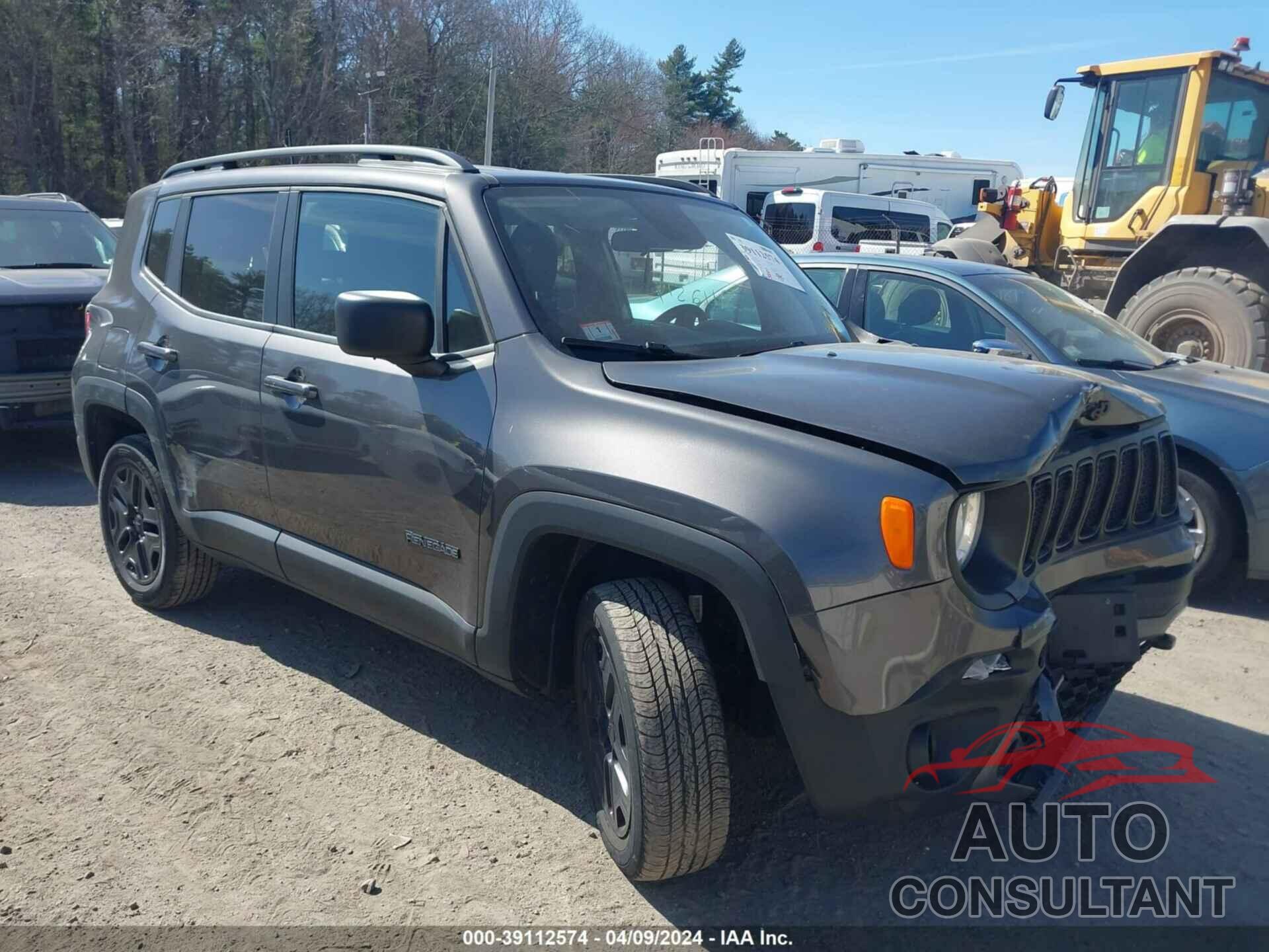 JEEP RENEGADE 2019 - ZACNJBAB8KPK87855