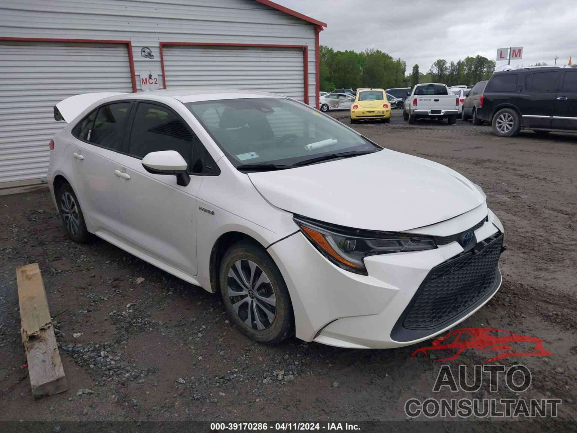 TOYOTA COROLLA 2020 - JTDEBRBE7LJ000458